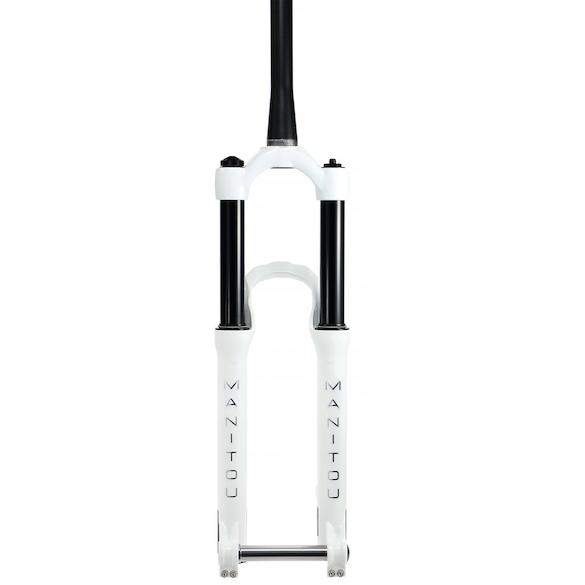 Manitou Circus Expert 100 mm Federgabel 26" | 20 mm TA | Tapered | Dirt Jump weiß