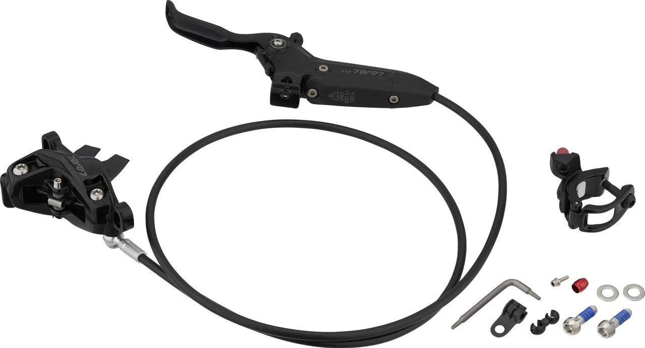SRAM Level Silver Stealth 4-Kolben Scheibenbremse | vorne | 950 mm | Postmount | Matchmaker X