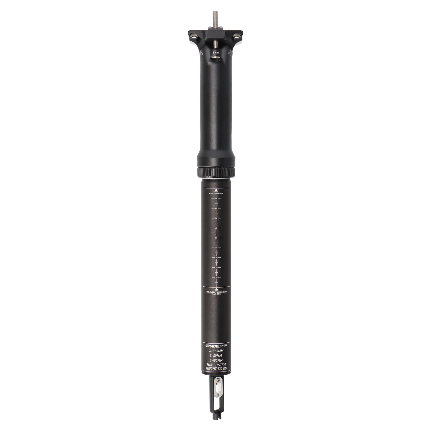 DT Swiss D 232 Teleskopsattelstütze | 30,9 mm Ø | 60 mm Hub | 400 mm | Cross Country