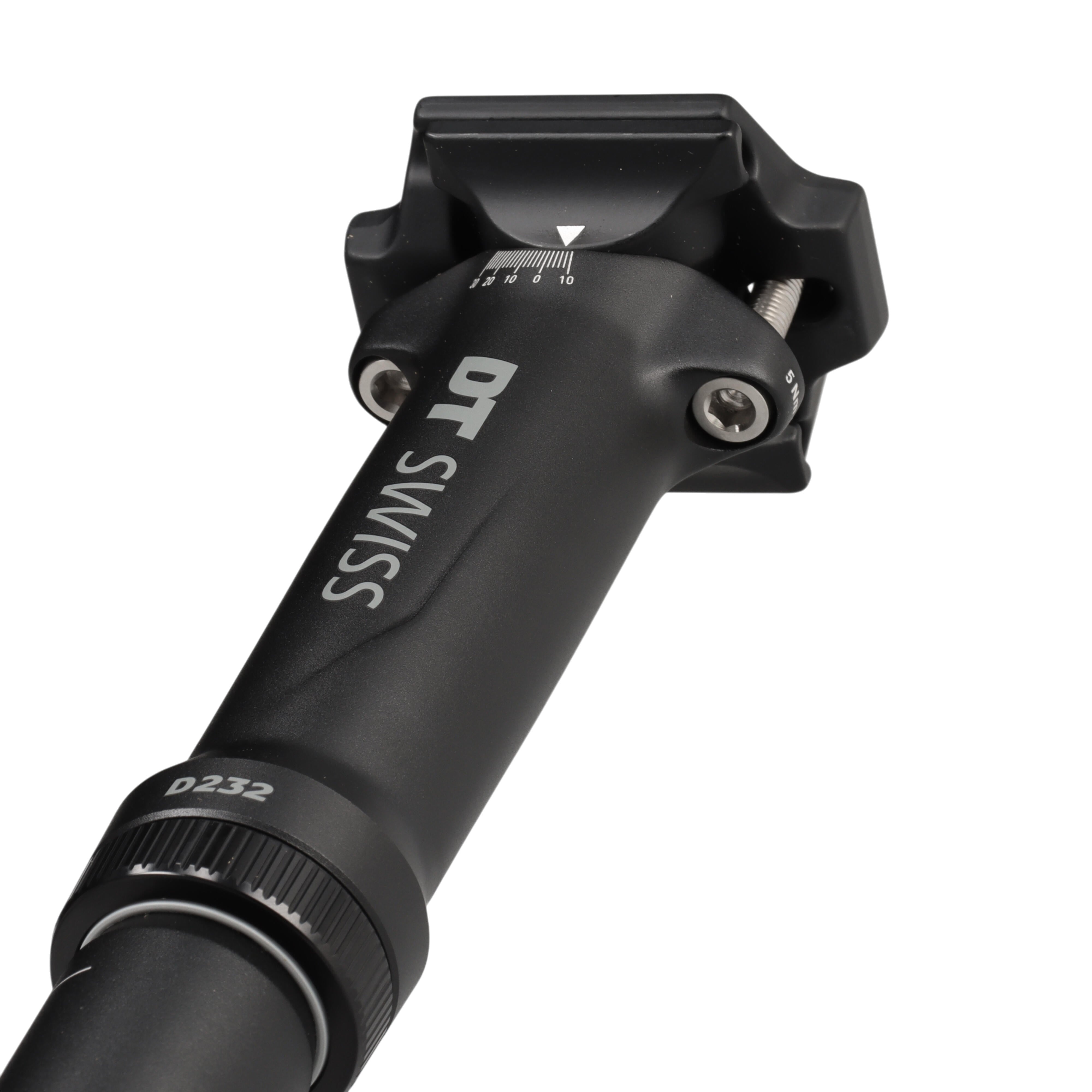 DT Swiss D 232 Teleskopsattelstütze | 30,9 mm Ø | 60 mm Hub | 400 mm | Cross Country