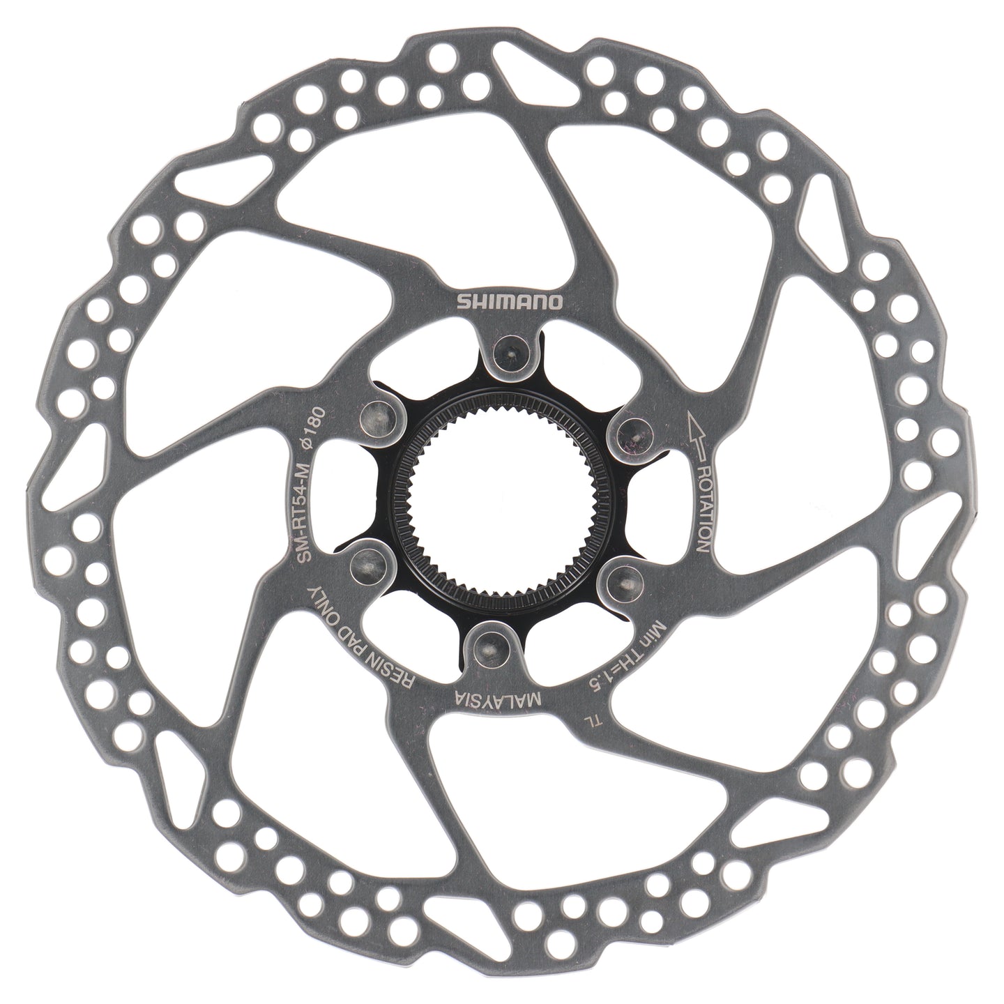 Shimano Deore SM-RT54 Bremsscheibe | 180 mm | Centerlock | Lockring innenverzahnt