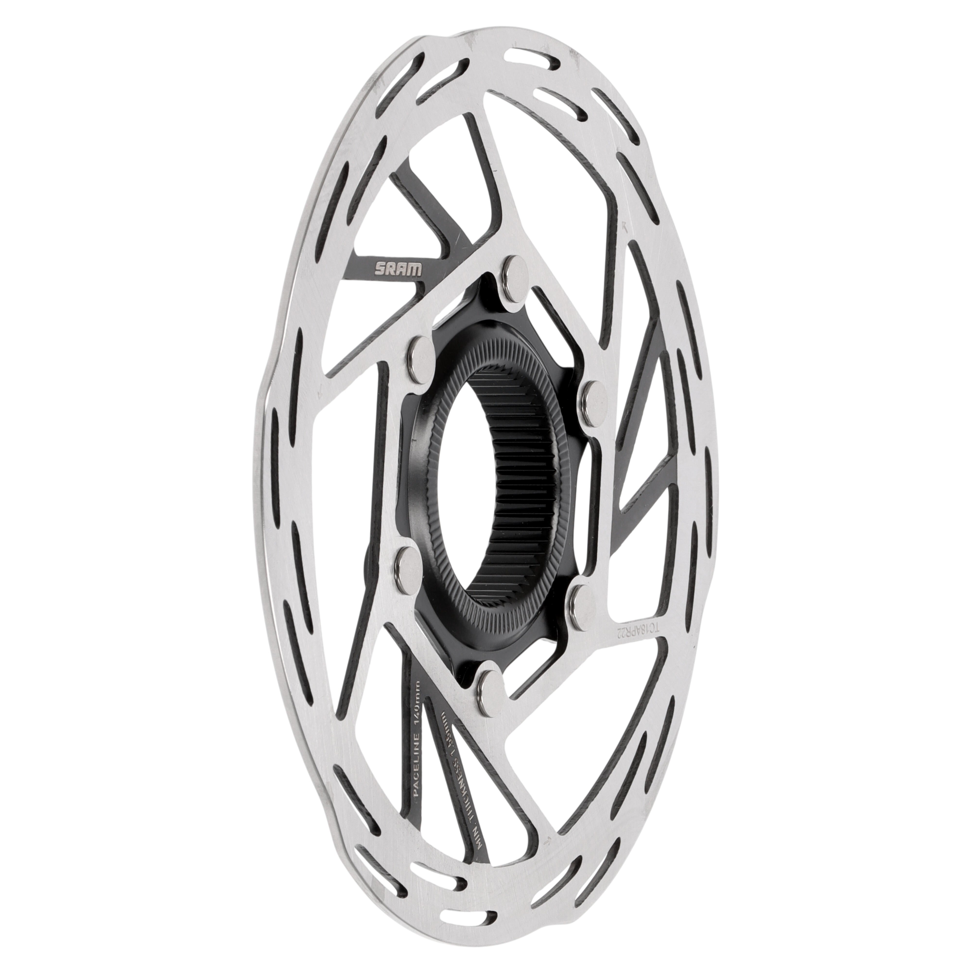 SRAM Paceline Bremsscheibe 140 mm | zweiteilig (ohne Lockring) | Rounded Edges | Center Lock