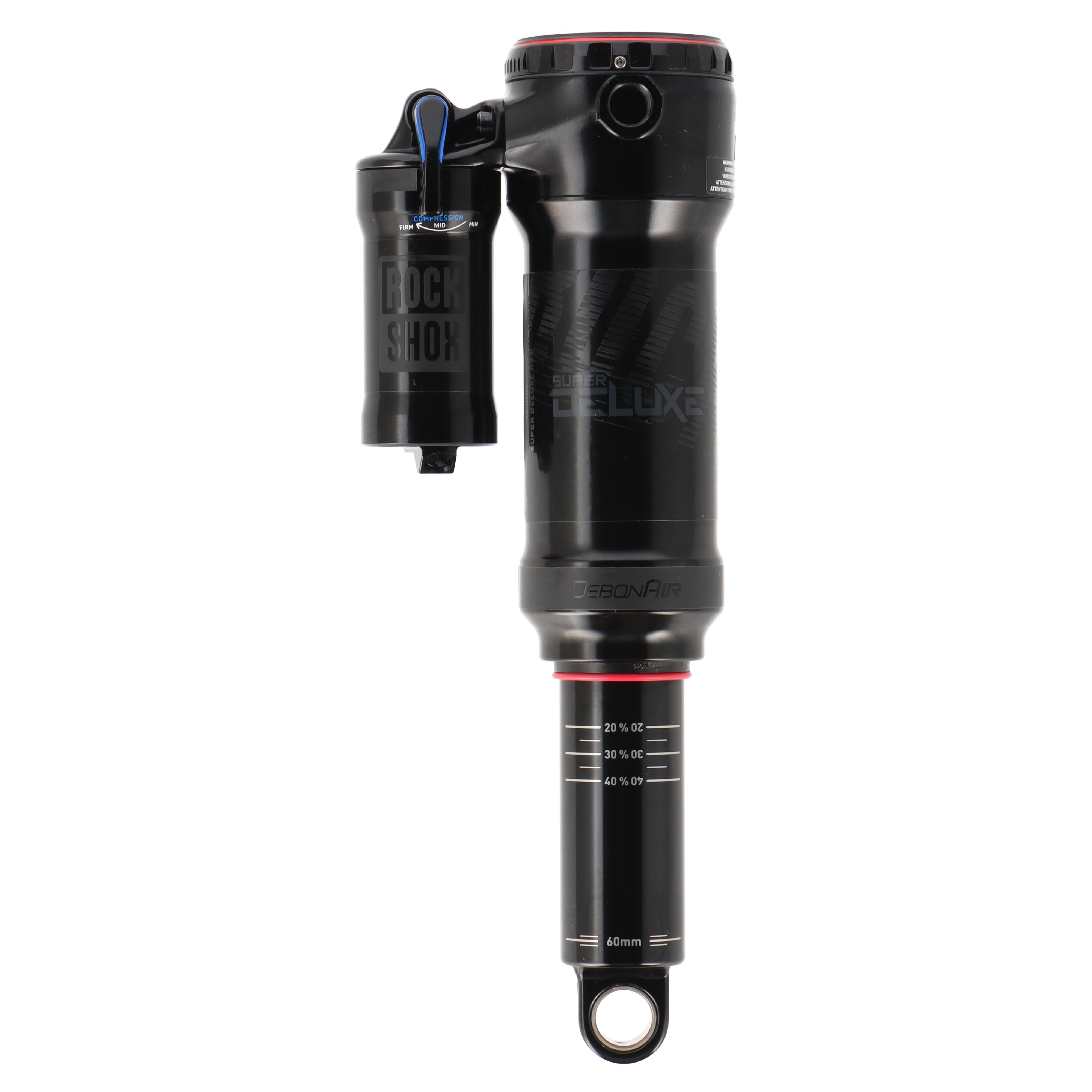 RockShox Super Deluxe RC3 Luftdämpfer | 205x60 mm Trunnion | DebonAir