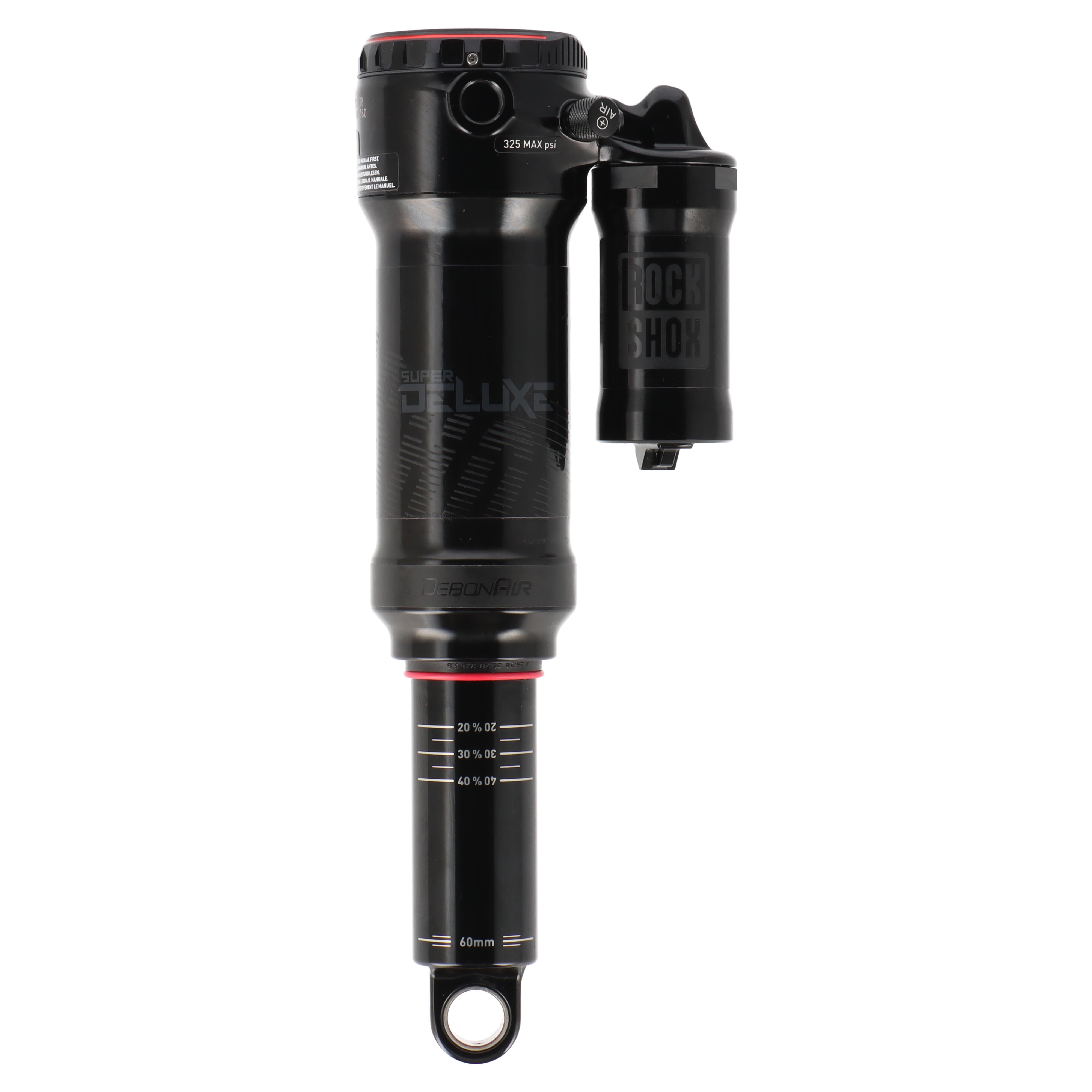 RockShox Super Deluxe RC3 Luftdämpfer | 205x60 mm Trunnion | DebonAir