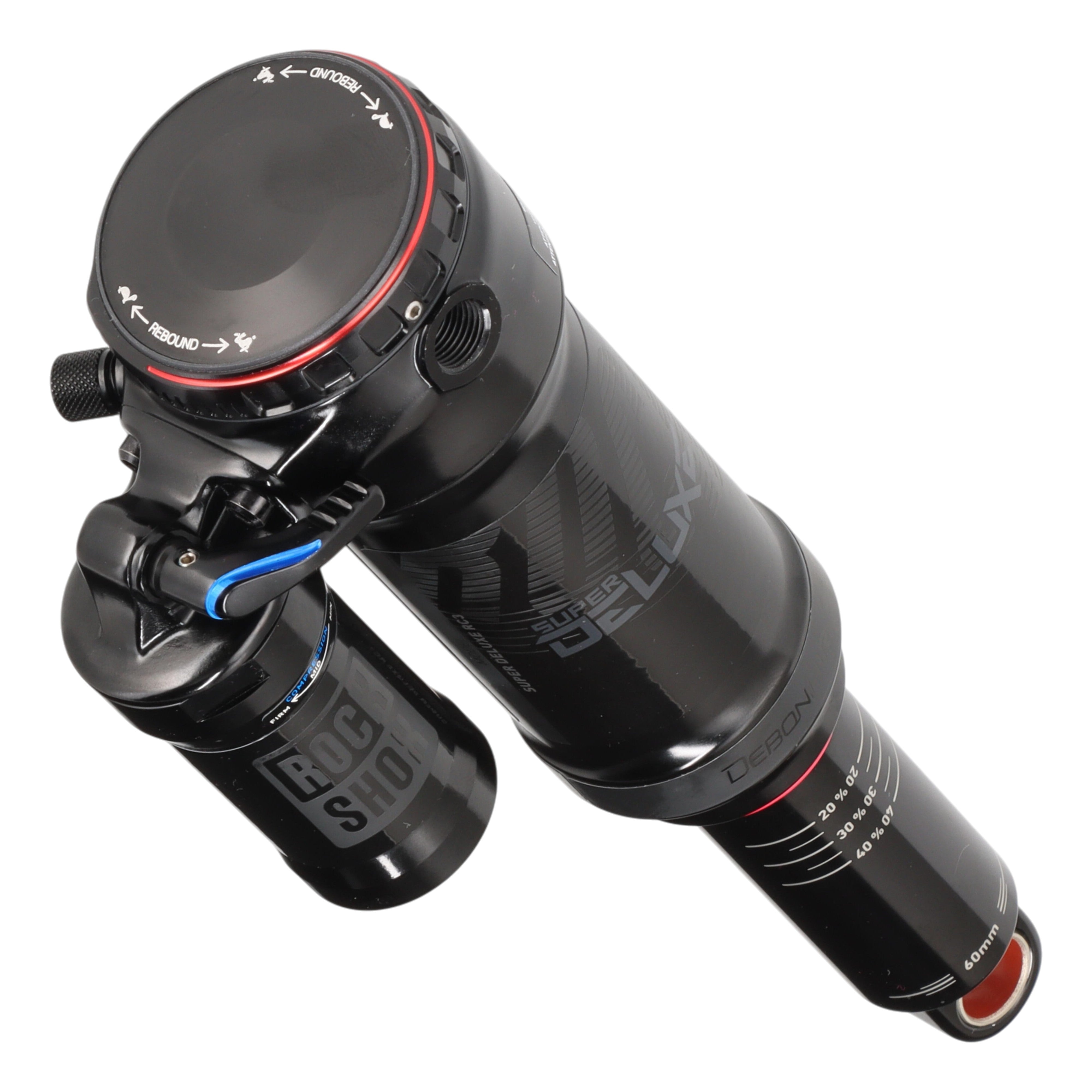 RockShox Super Deluxe RC3 Luftdämpfer | 205x60 mm Trunnion | DebonAir