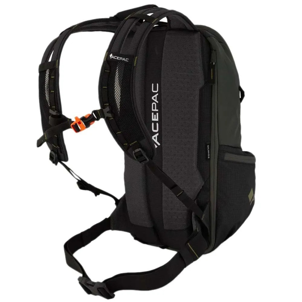 ACEPAC ZAM 15 EXP MKII Fahrradrucksack | 15 L | erweiterbar | Grau