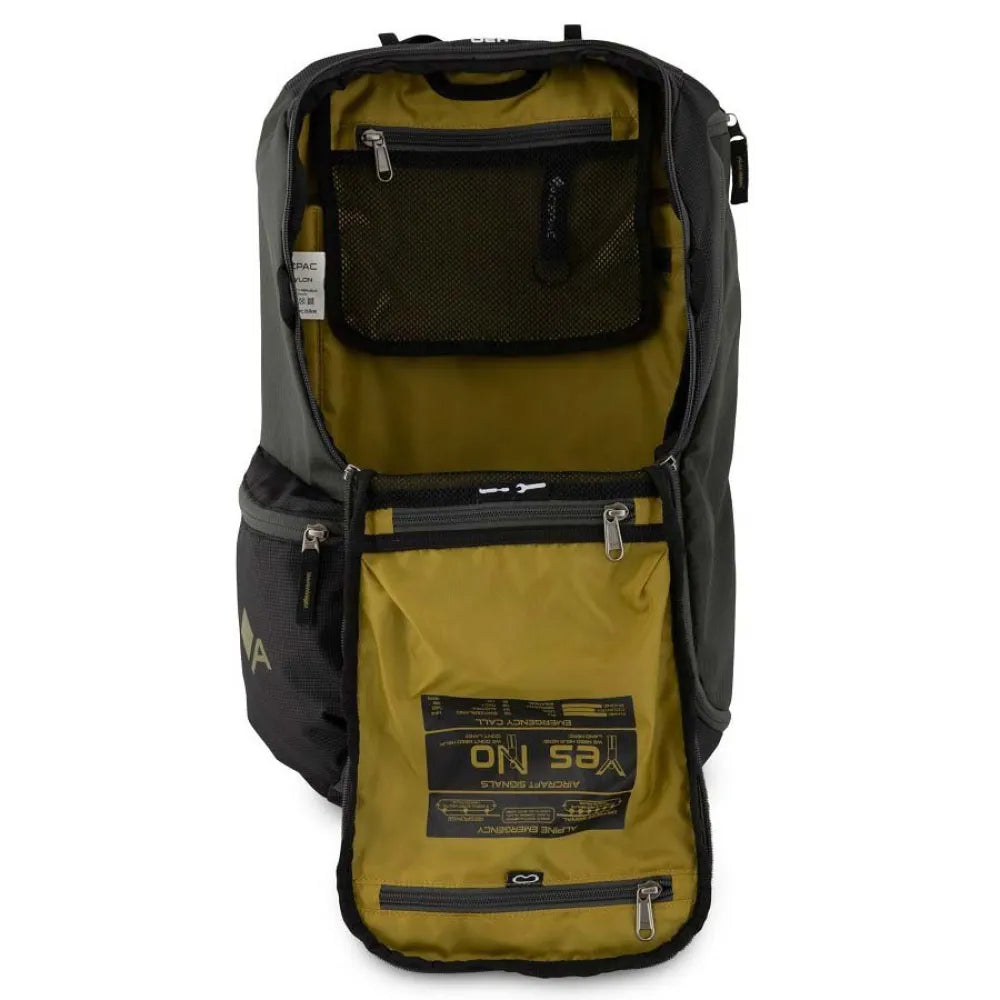 ACEPAC ZAM 15 EXP MKII Fahrradrucksack | 15 L | erweiterbar | Grau