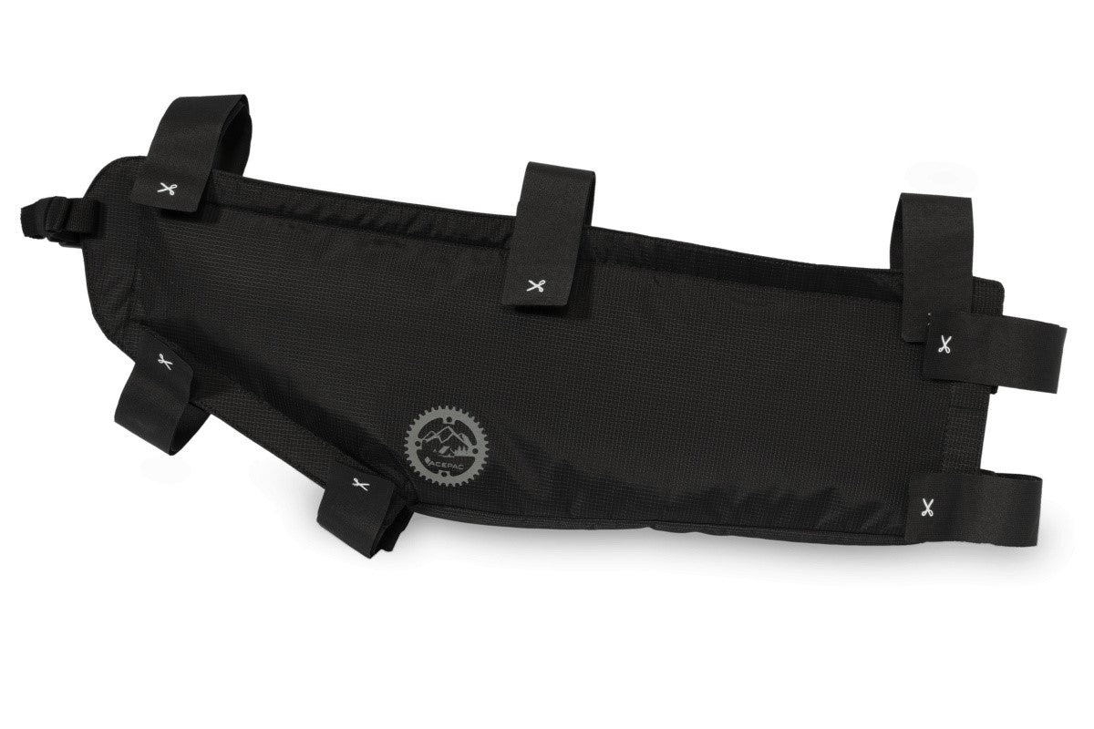 ACEPAC Zip Frame Bag M MKII Rahmentasche | 3,5 L | 40 x 6 x 14 cm | Schwarz