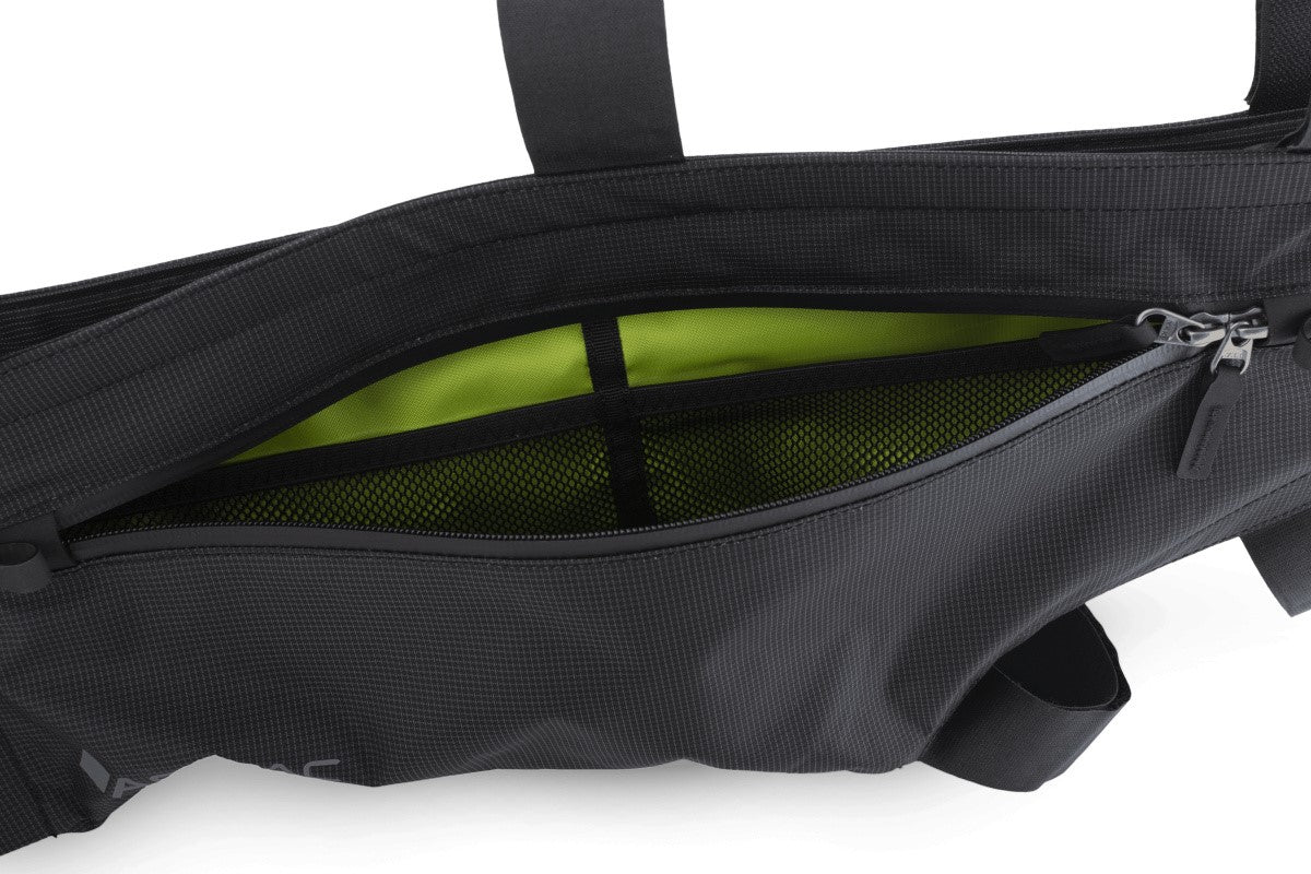 ACEPAC Zip Frame Bag M MKII Rahmentasche | 3,5 L | 40 x 6 x 14 cm | Schwarz