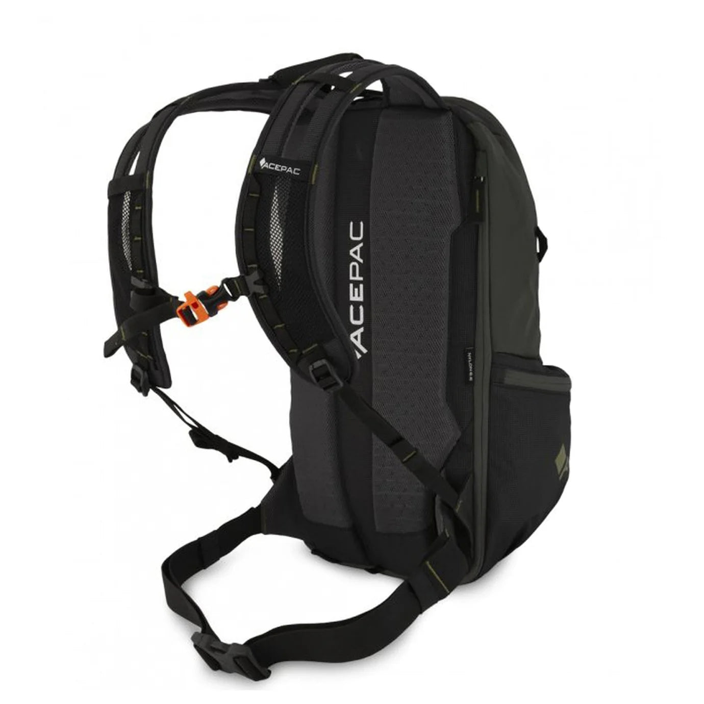 ACEPAC ZAM 15 EXP MKII Fahrradrucksack | 15 L | erweiterbar | Schwarz