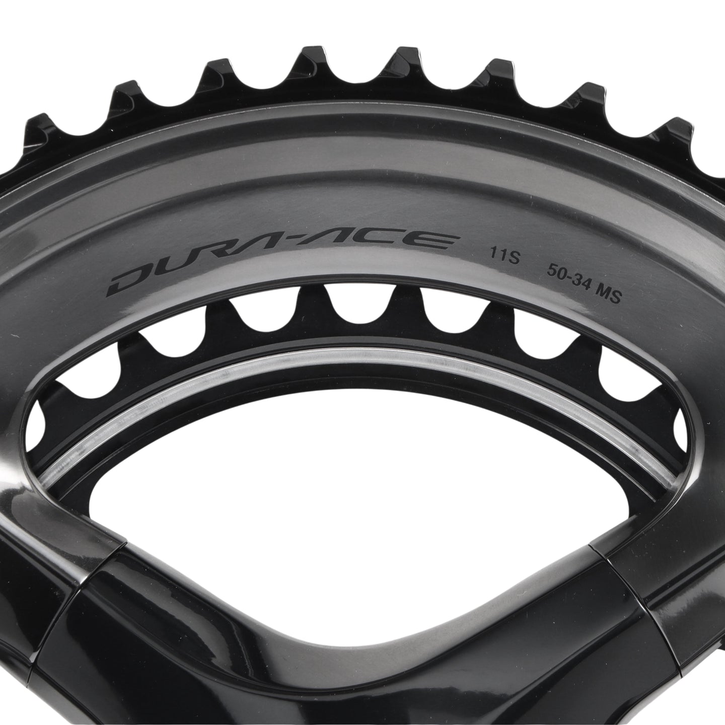 Shimano Dura-Ace FC-R9100 Kurbel | 175 mm | 50/34 Zähne | 2x11-fach | Hollowtech II | Rennrad