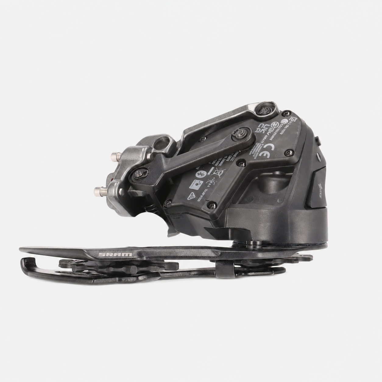 SRAM Rival XPLR eTap AXS Schaltwerk | 12-fach | max. 44 Zähne | elektrisch | Rennrad, Gravel (ohne Akku)