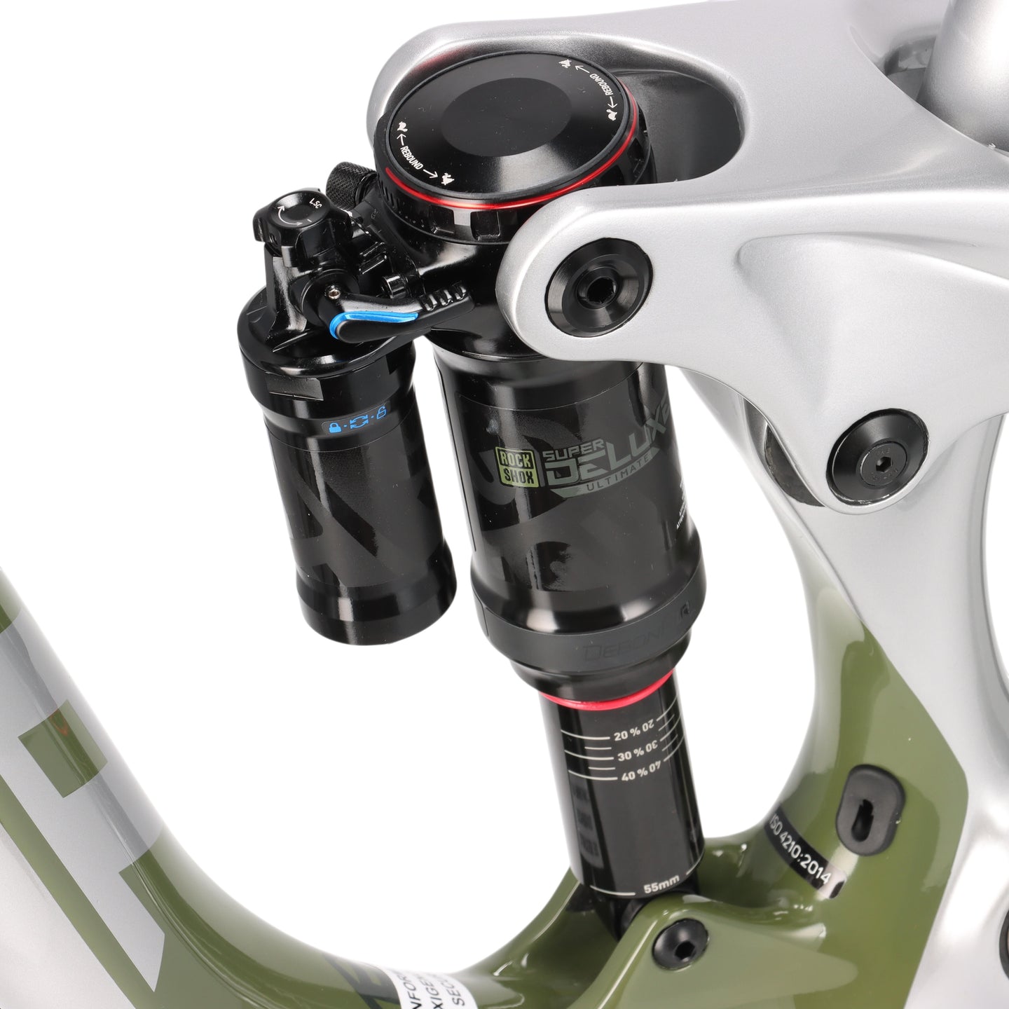 Kona Process 134 CR 29 Carbon Rahmen | RockShox Super Deluxe Ultimate Dämper | Größe S