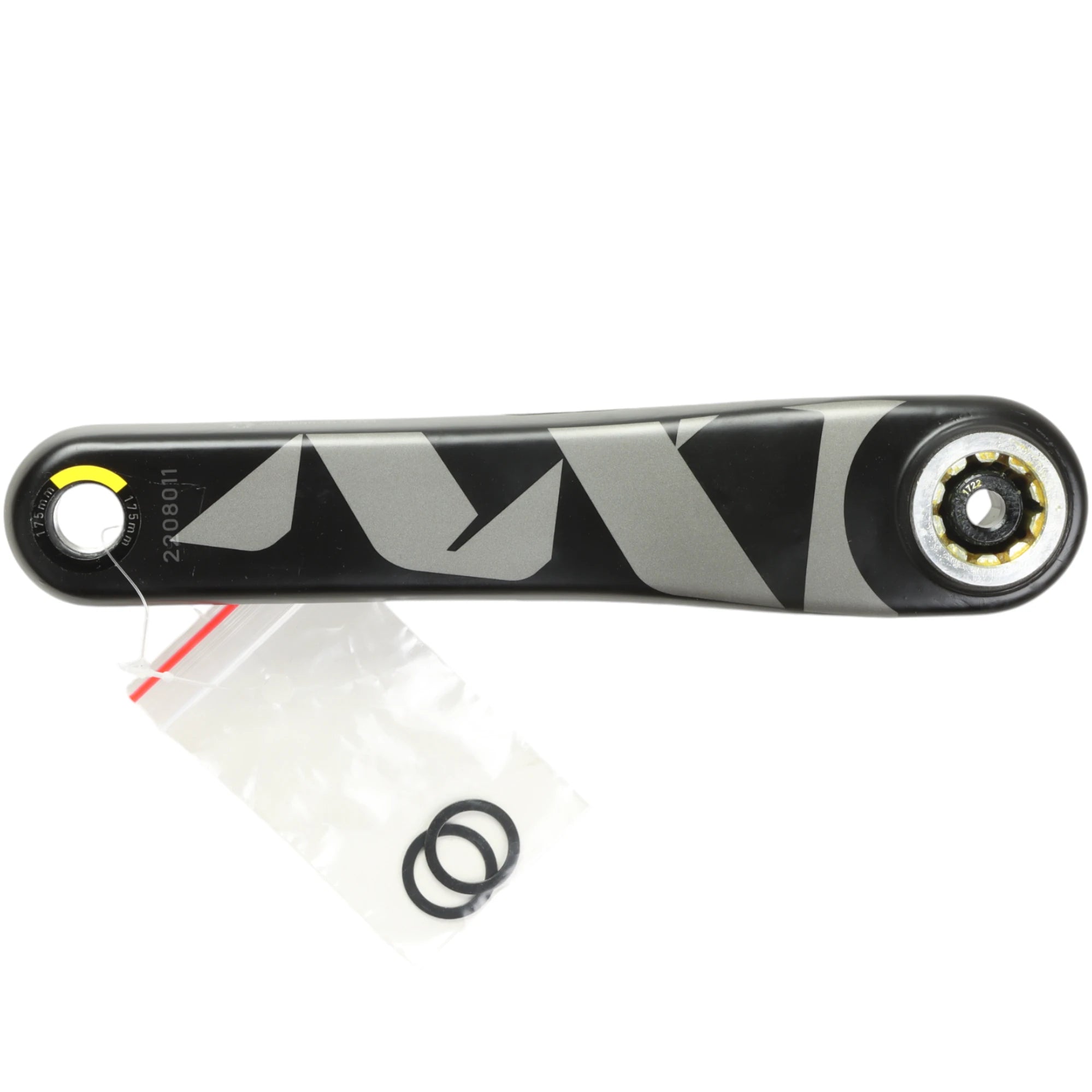 SRAM XX1 Eagle Kurbelarm links GXP 175 mm Carbon schwarz gold