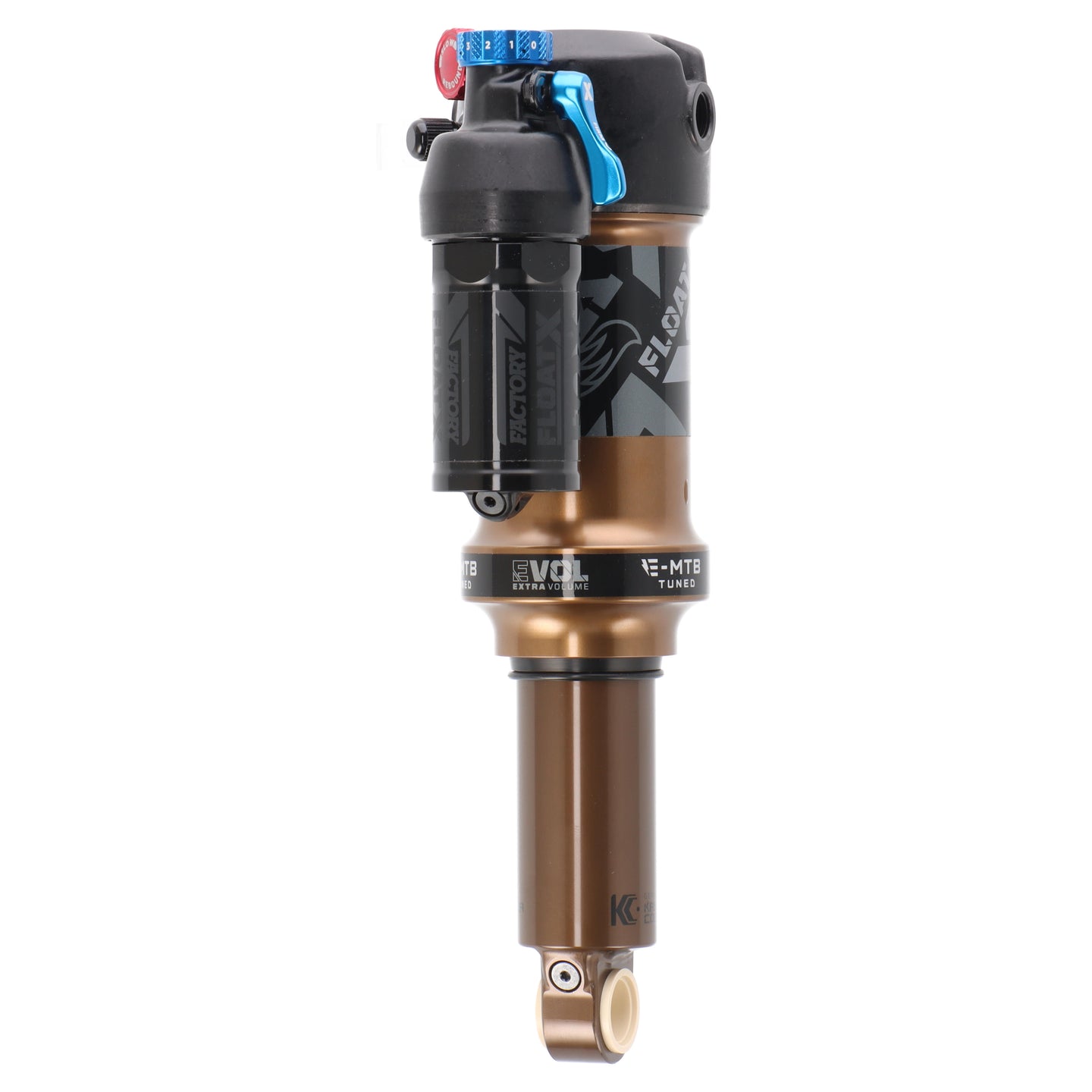 FOX Float X Factory Dämpfer | 185x55 mm Trunnion | Kashima | 2-Position