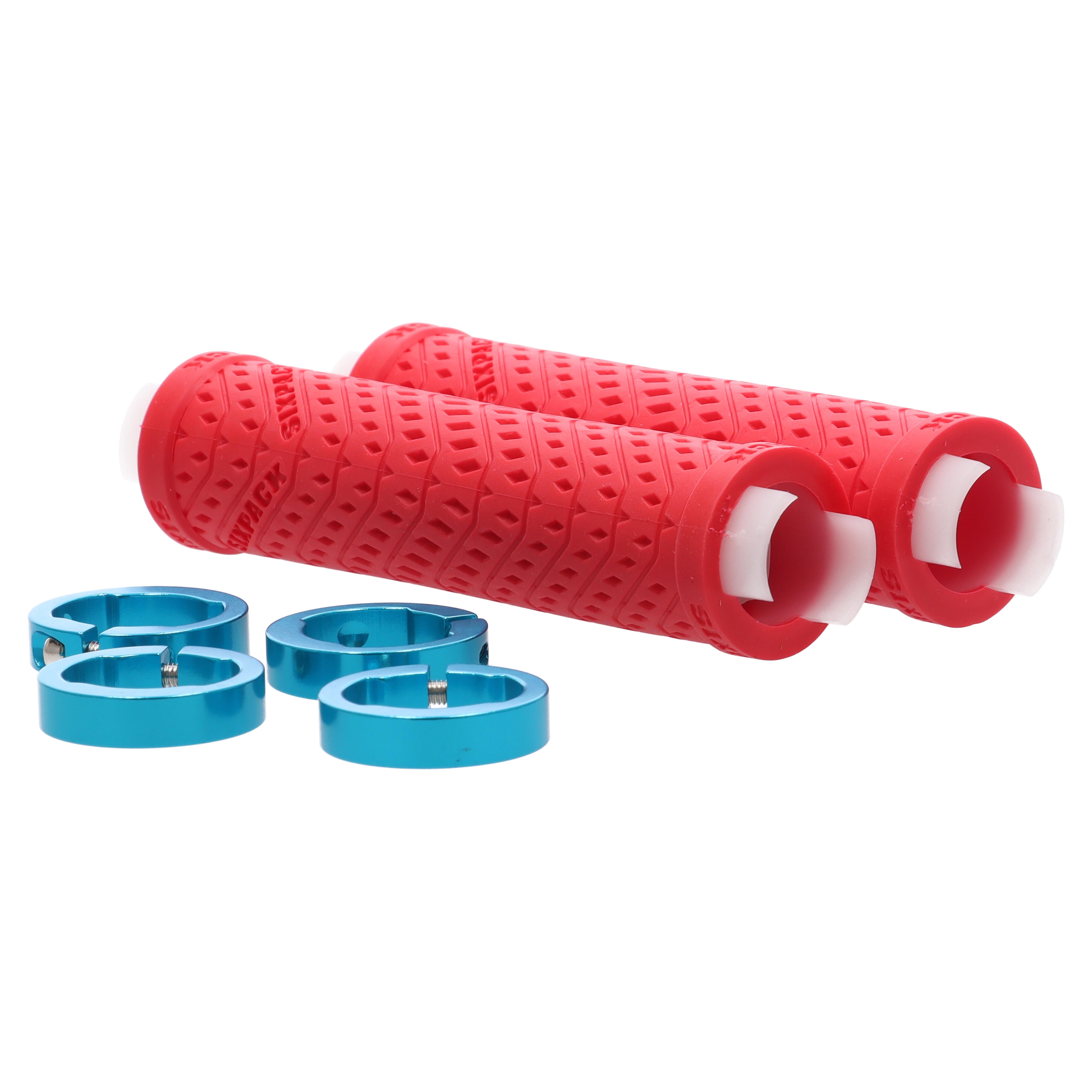 Sixpack K-Trix Lock-On Griffe | MTB | Rot / Blau