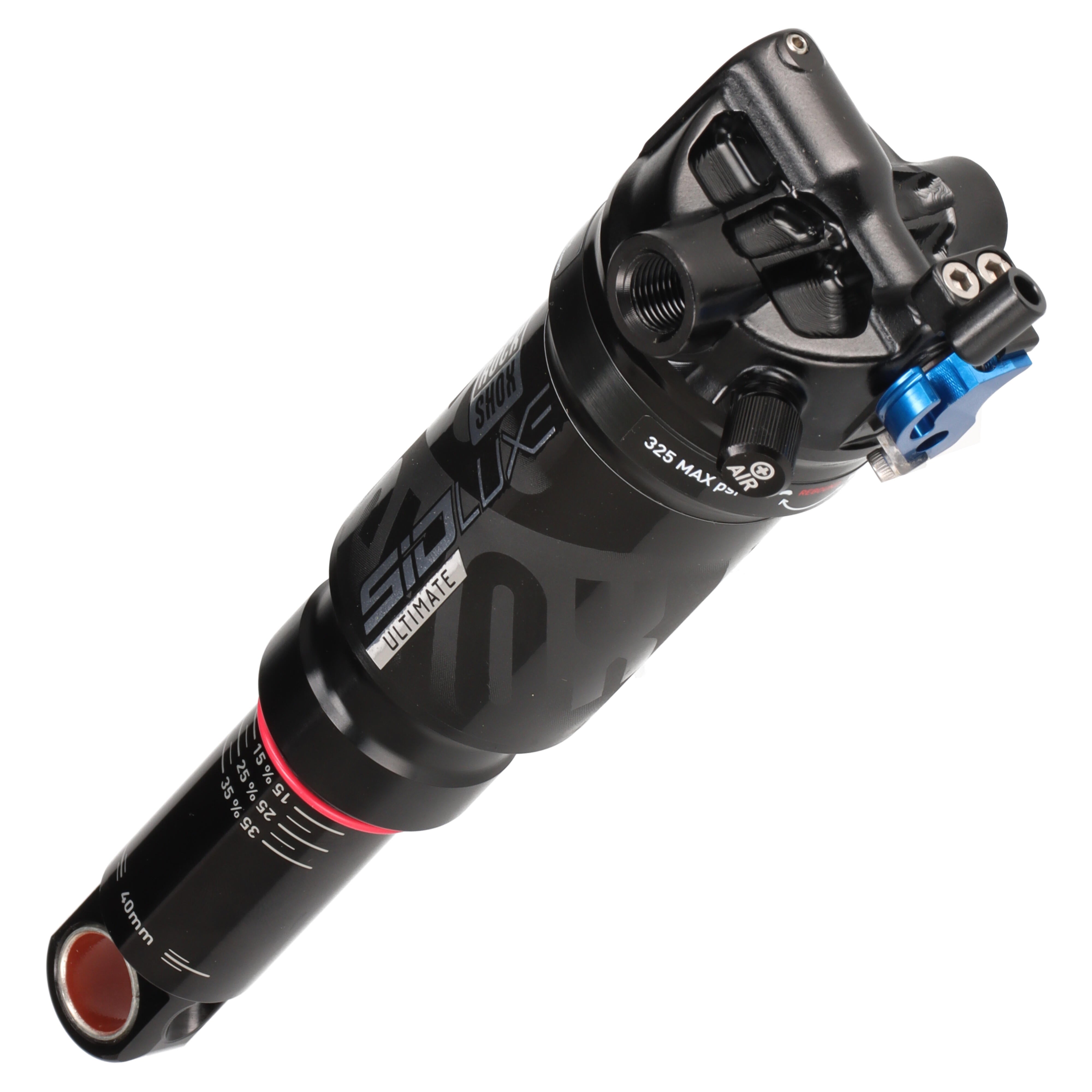 RockShox SIDLuxe Ultimate Dämpfer | 165x40 mm Trunnion | Remote Lockout | Solo Air