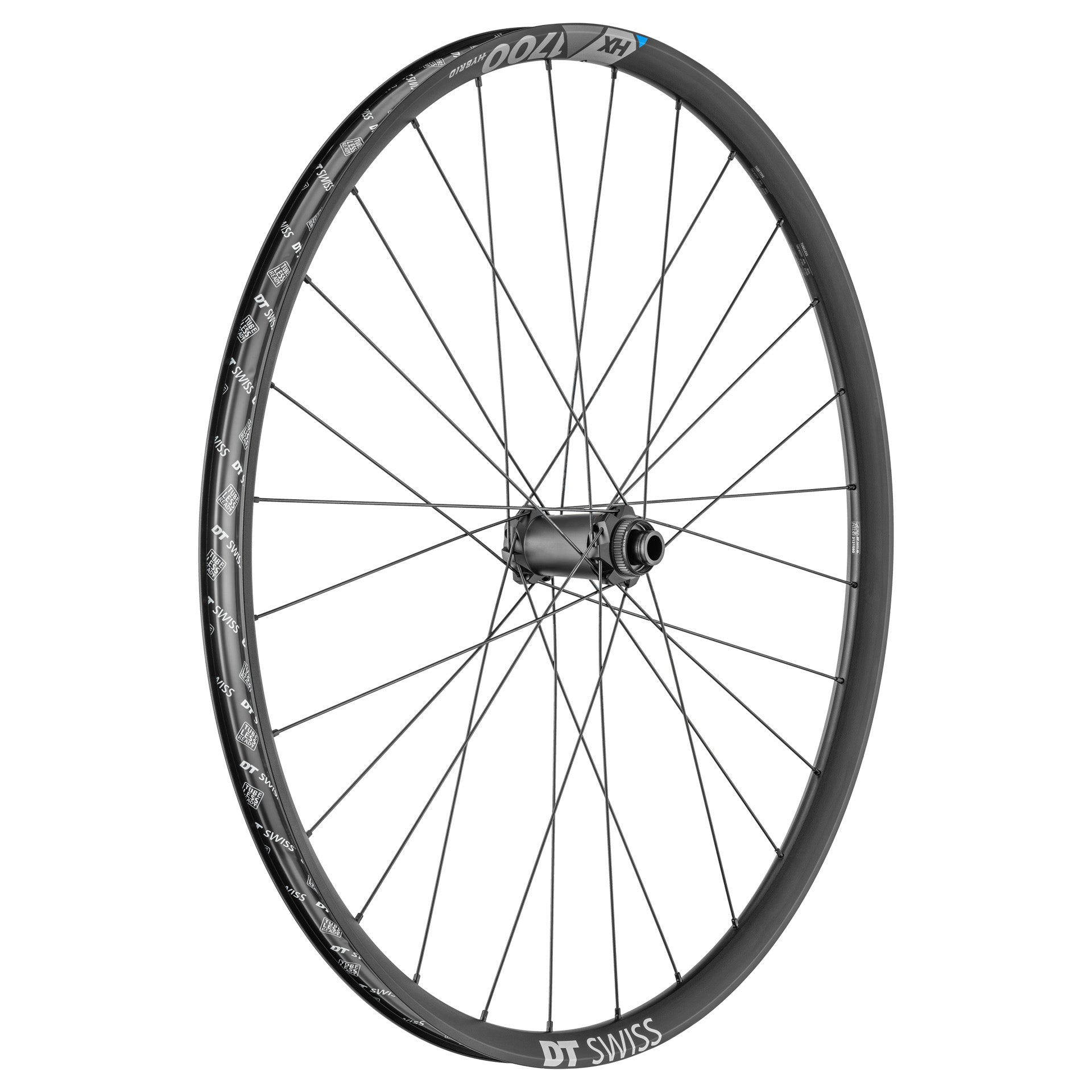 DT Swiss HX 1700 SPLINE Vorderrad 27.5“ | 30 mm Maulweite | 15x110 mm Boost Steckachse | Centerlock