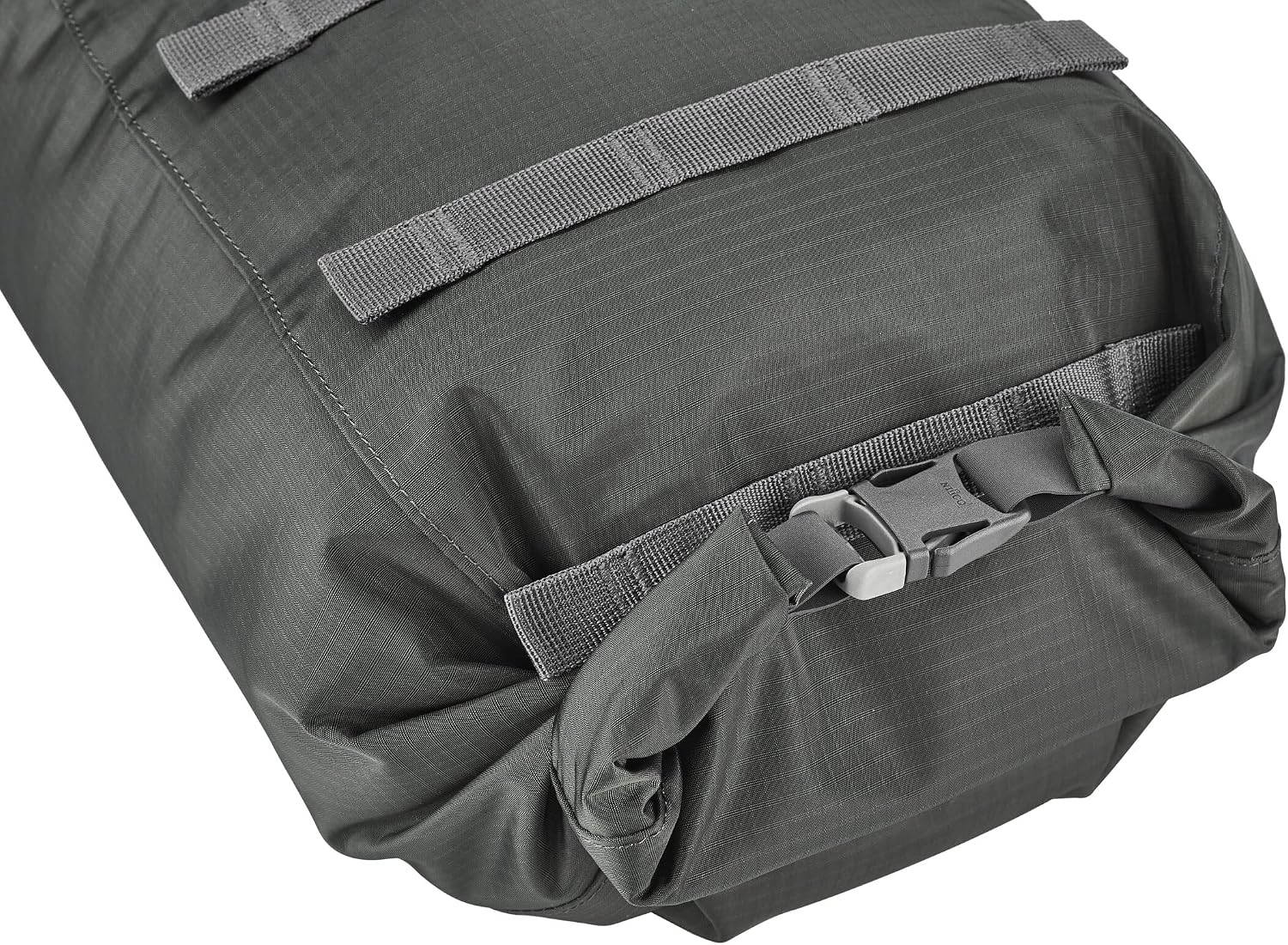 ACEPAC Saddle Drybag MKII Satteltasche 8 L | 17 x 45 cm | wasserdicht | Grau