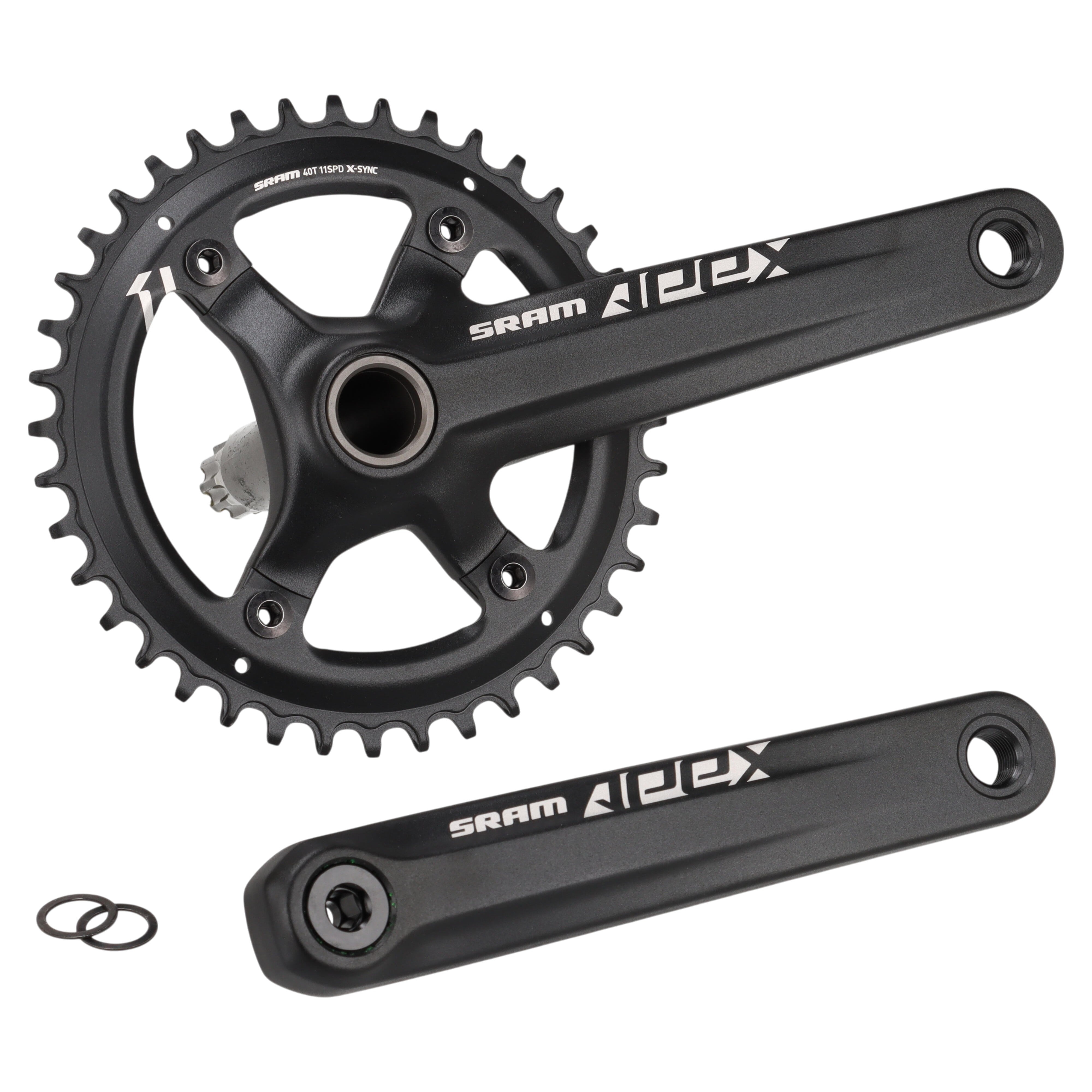 SRAM Apex 1 Kurbelgarnitur | 172,5 mm | 40 Zähne | GXP | 1x10-/11-fach | Rennrad, Gravel