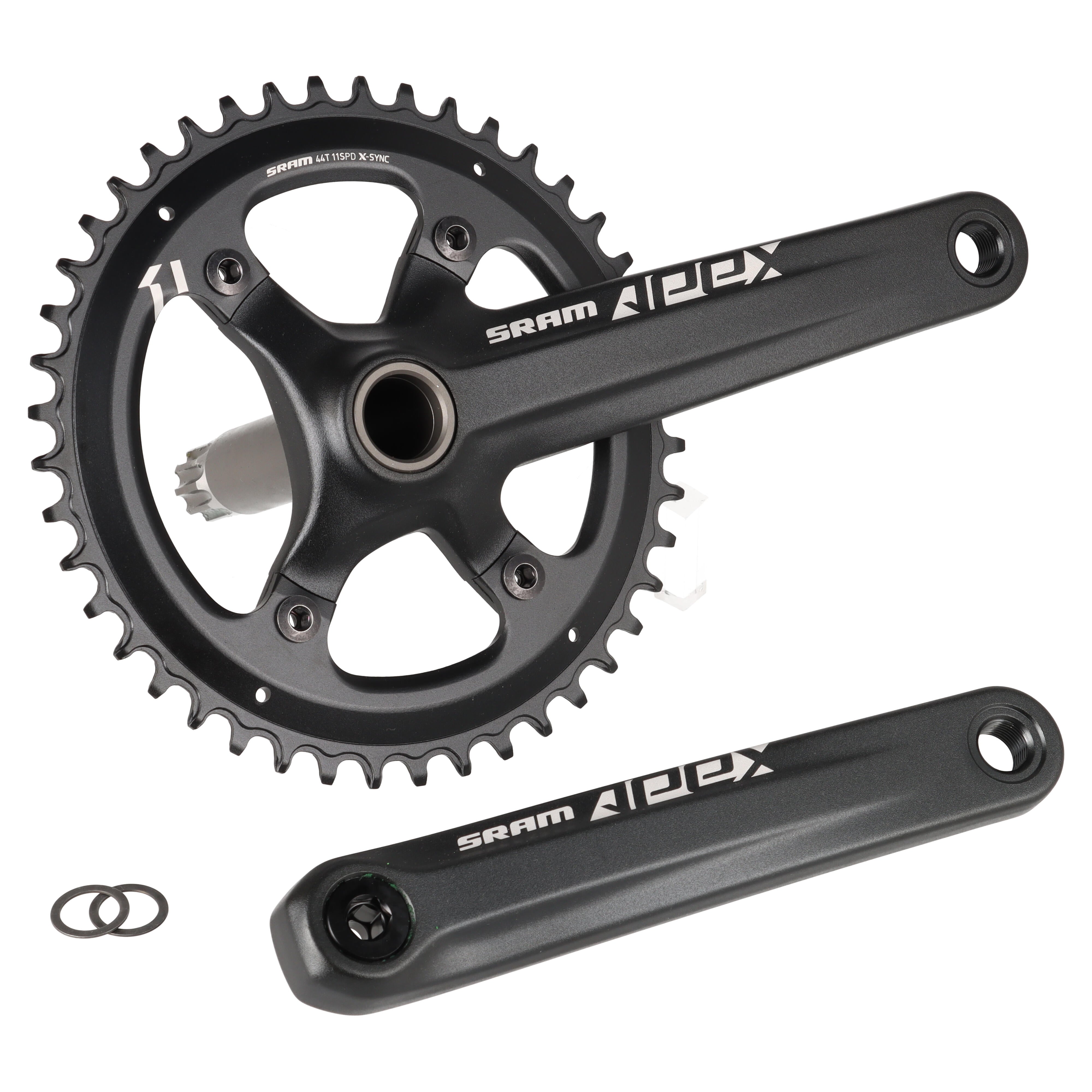 SRAM Apex 1 Kurbelgarnitur | 175 mm | 44 Zähne | GXP | 1x11-fach | Rennrad, Gravel
