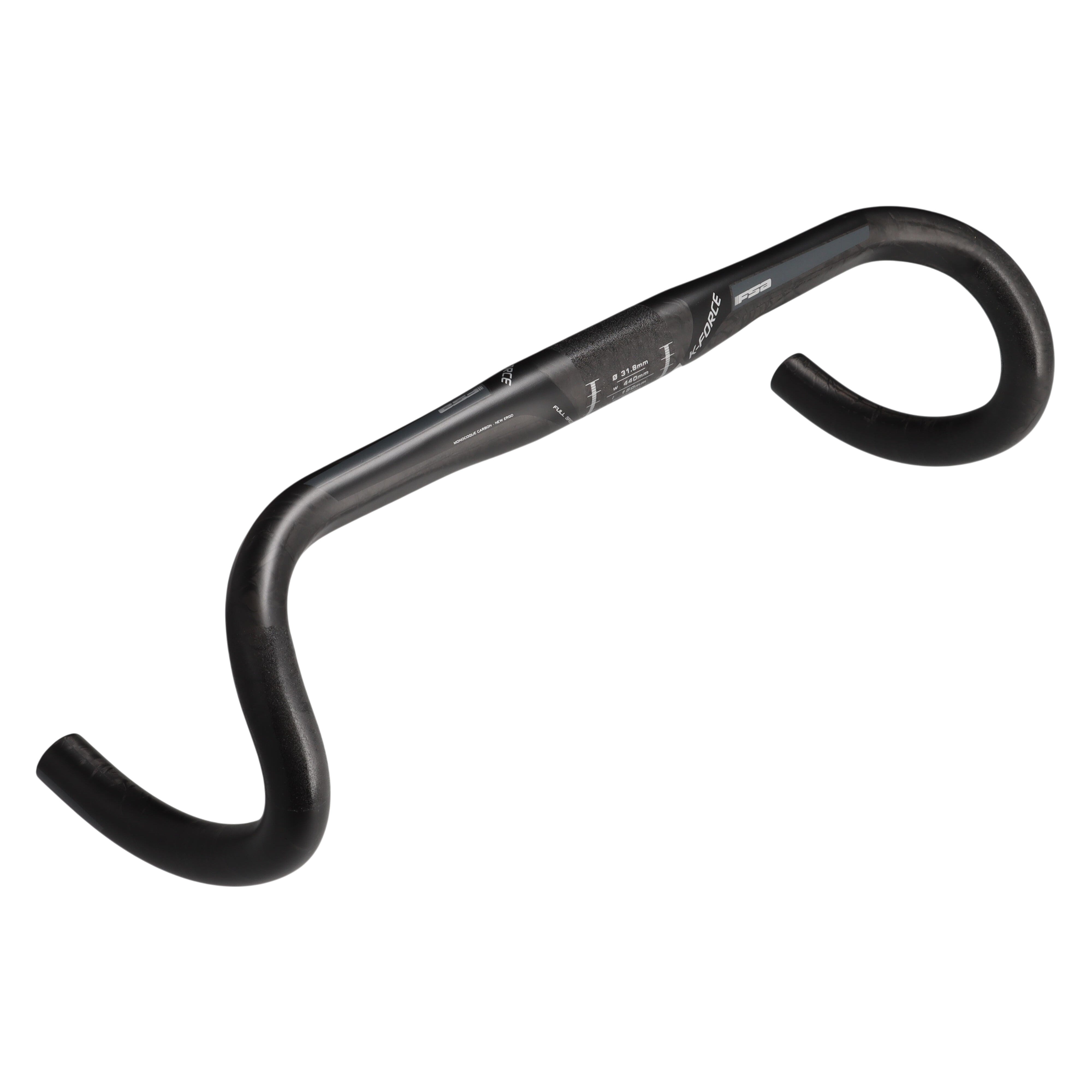 FSA K-Force Carbon Rennradlenker | 31,8 mm Klemmung | 440 mm Breite
