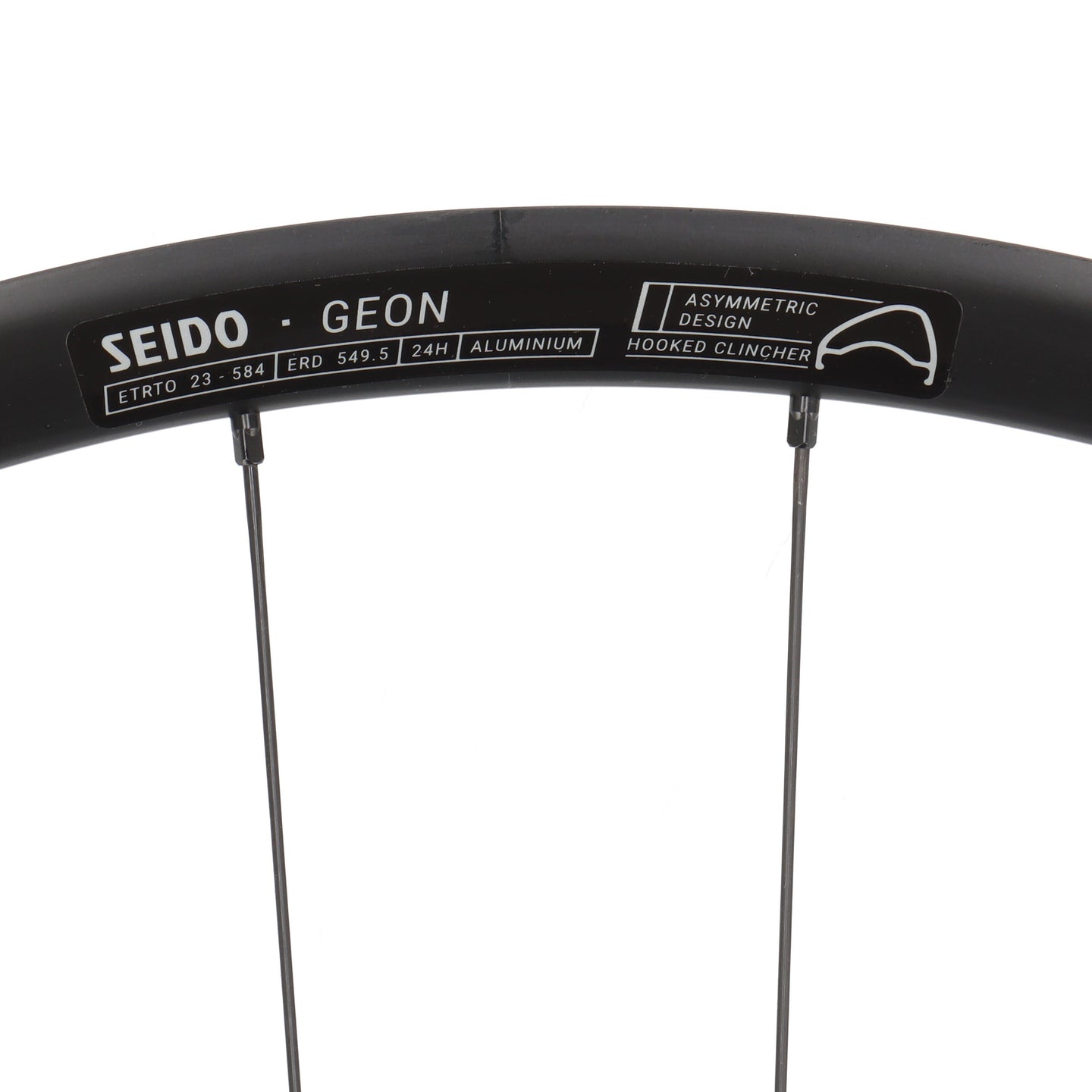 Seido Geon | Laufradsatz 27.5" (650B) | Gravel / Road | Centerlock Disc | 12x100 / 12x142 mm | Shimano HG