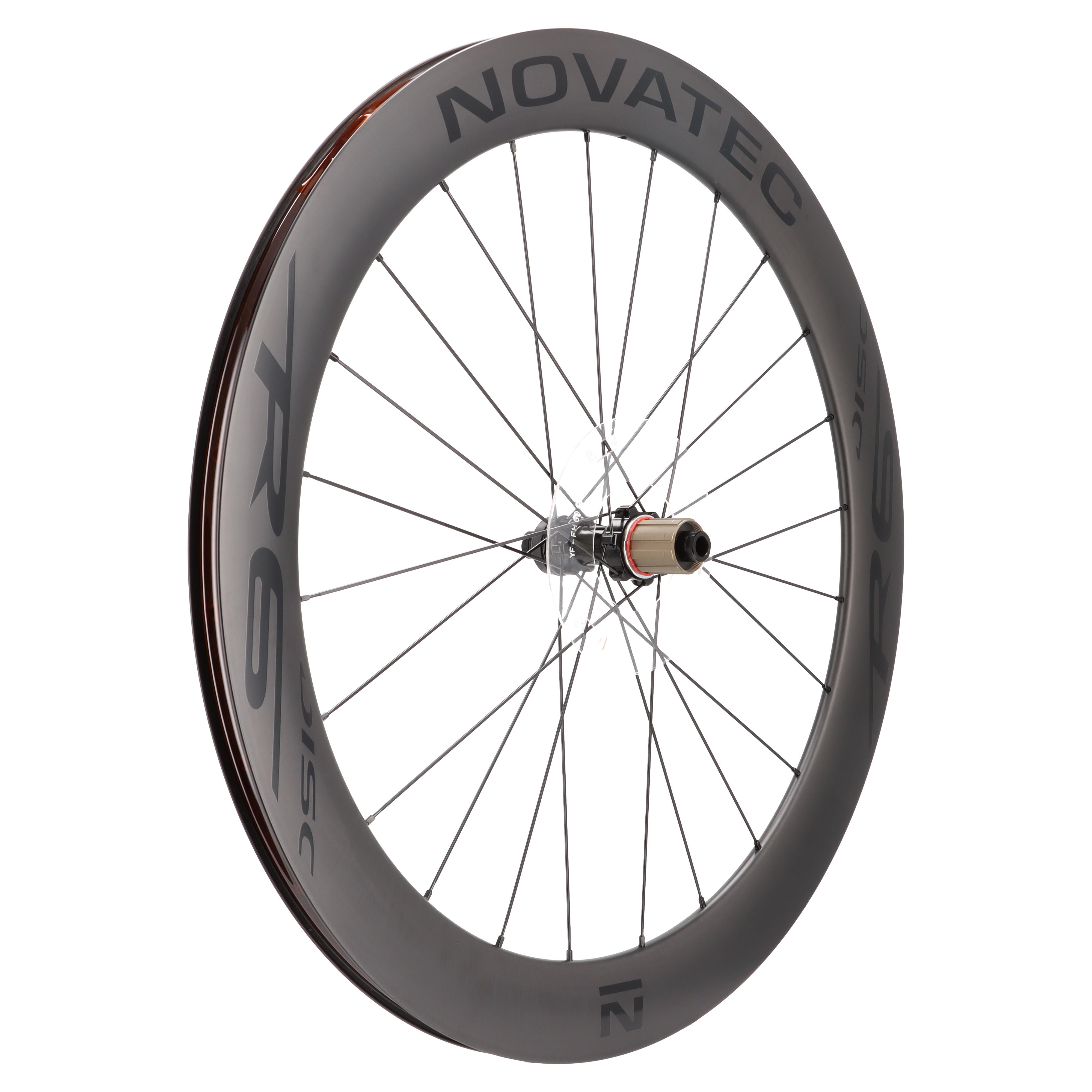 Novatec R6 Disc CL-Pro | Laufradsatz 28" Carbon | Rennrad | Centerlock | 12x100 / 12x142 mm | Shimano HG