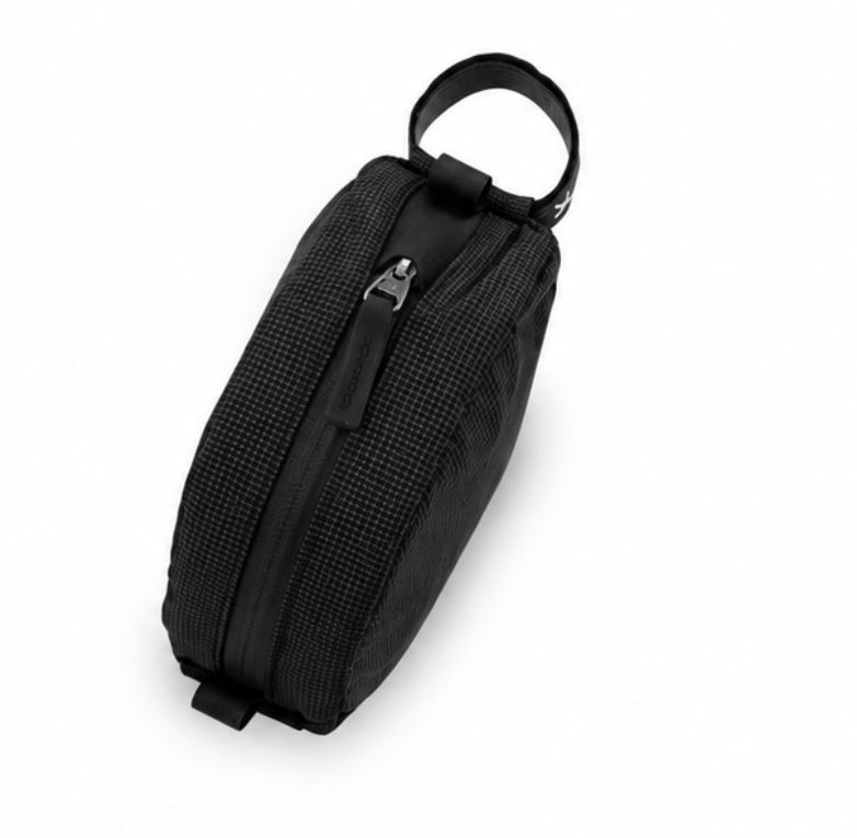 ACEPAC Tube Bag MKII Oberrohrtasche 0,7 L | 12 x 6 x 10 cm | wasserabweisend | Schwarz