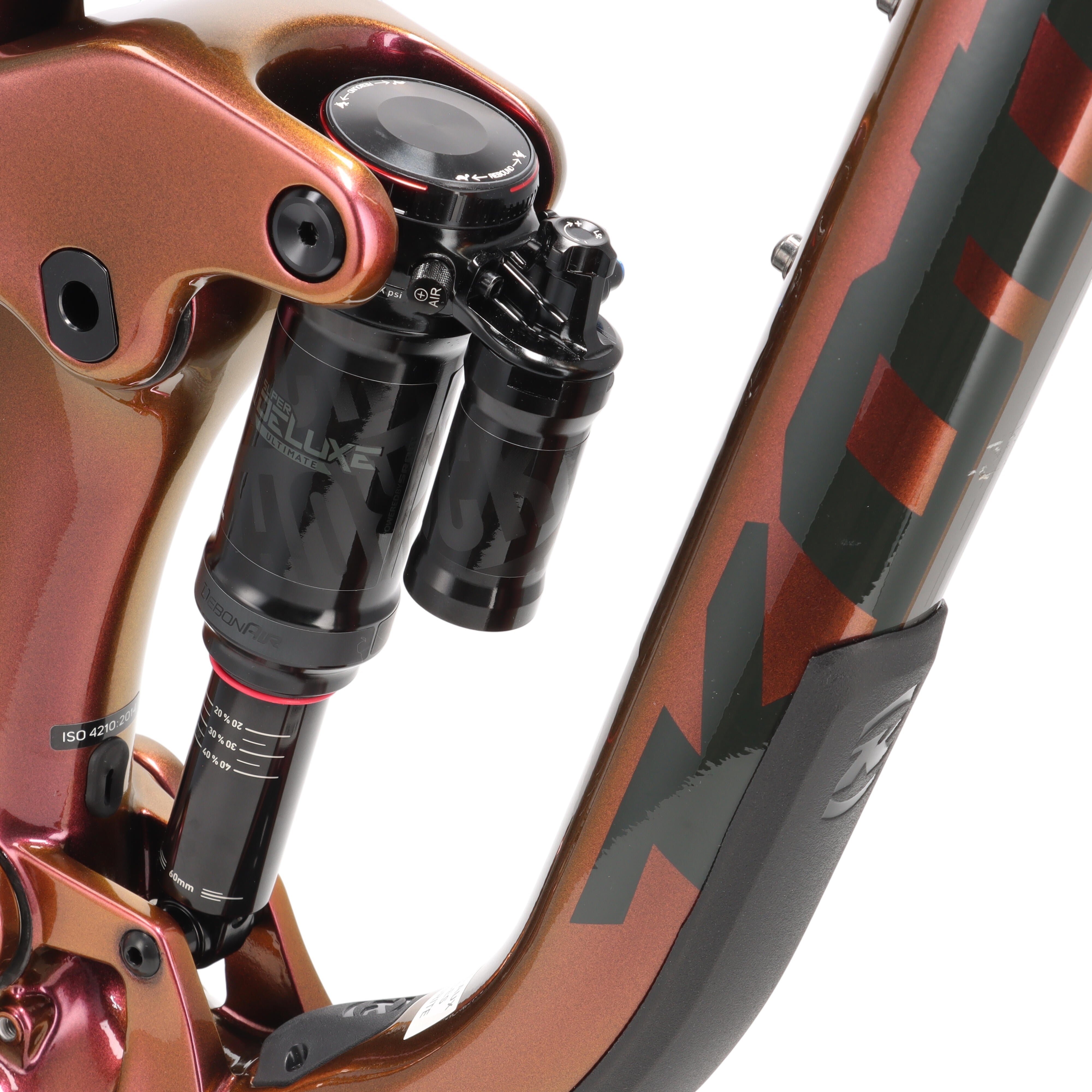Kona Process 153 CR/DL 27.5" Rust | Carbon Enduro Rahmenset | RockShox Super Deluxe Ultimate | Größe XL