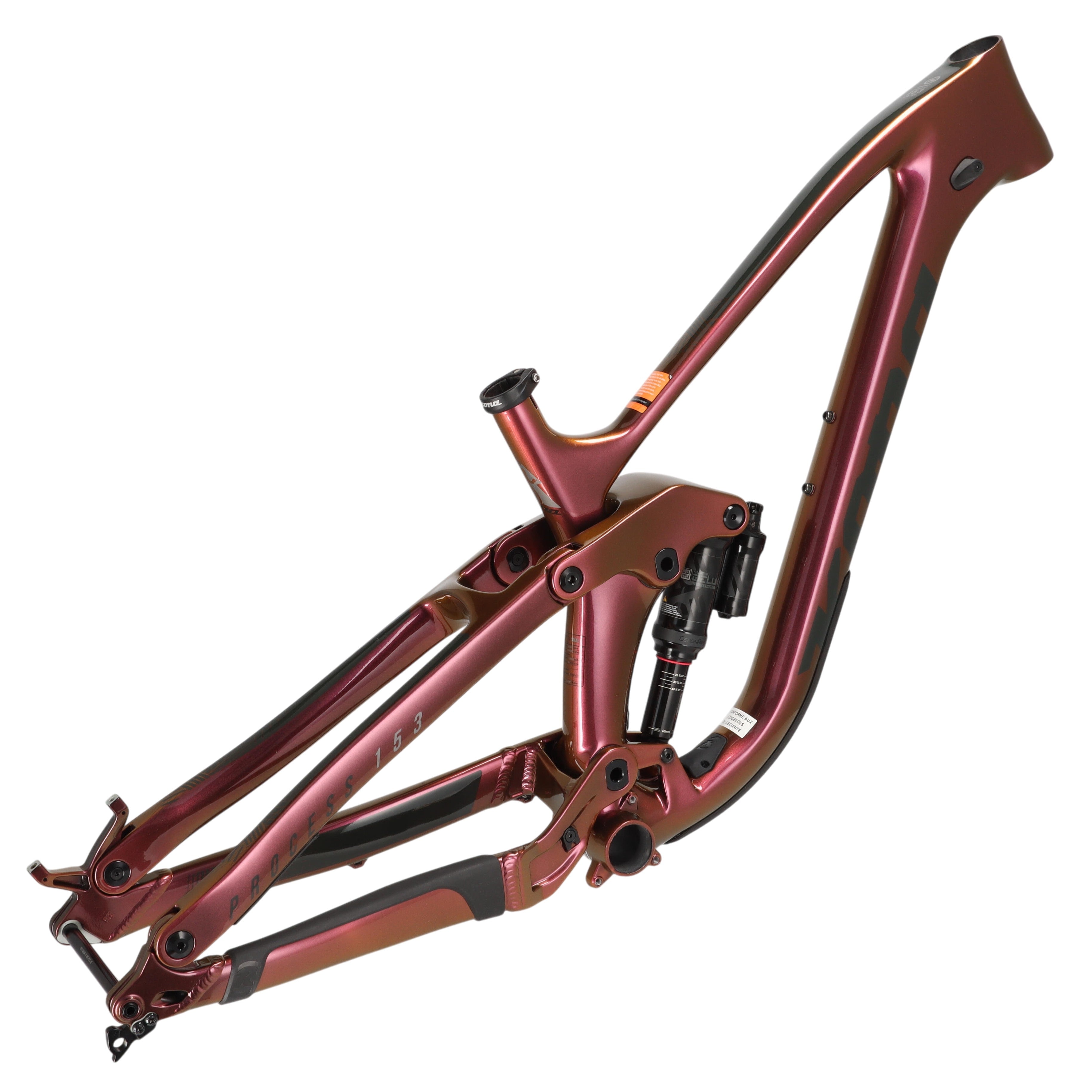 Kona Process 153 CR/DL 27.5" Rust | Carbon Enduro Rahmenset | RockShox Super Deluxe Ultimate | Größe XL