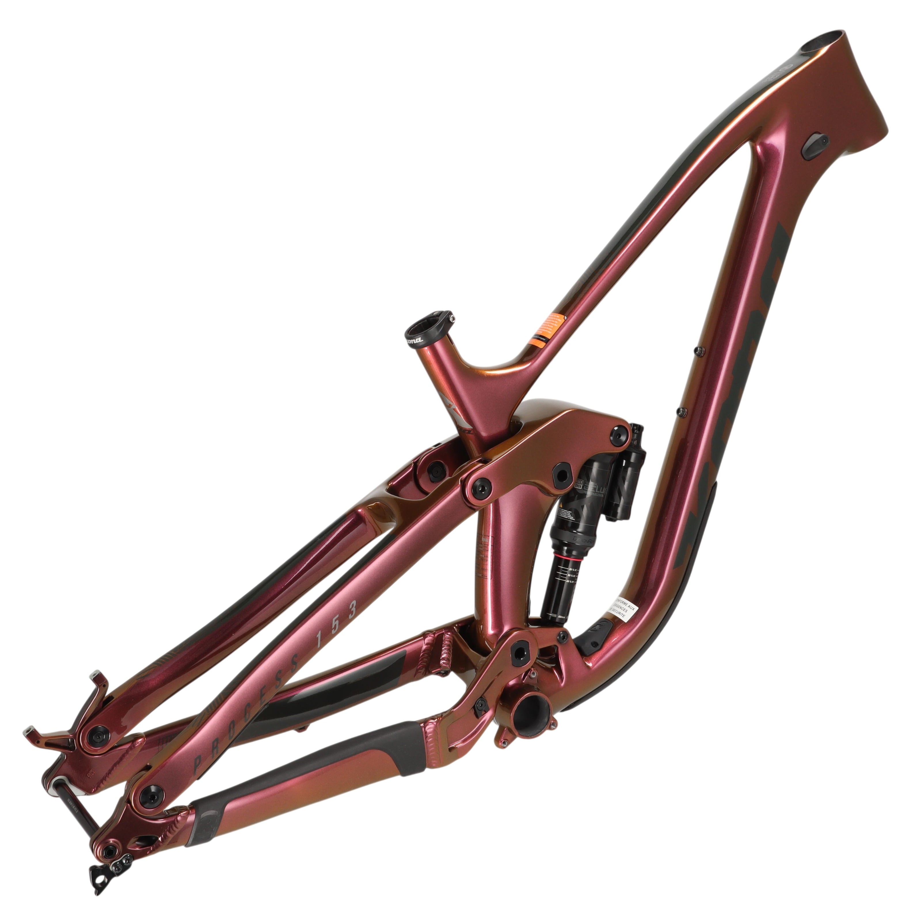 Kona Process 153 CR/DL 27.5" Rust | Carbon Enduro Rahmenset | RockShox Super Deluxe Ultimate | Größe XL