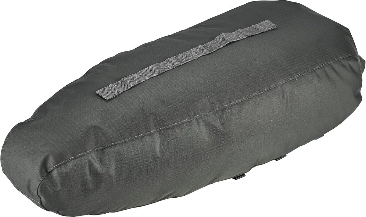 ACEPAC Saddle Drybag MKII Satteltasche 16 L | 20 x 55 cm | wasserdicht | Nylon | Grau - RAAAD.de
