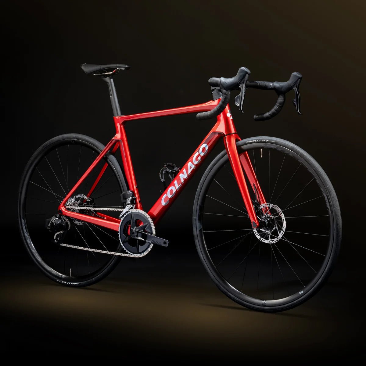 Colnago V4 Carbon Rennrad | Shimano 105 Di2 2x12-fach | Fulcrum Racing 600 | Rot - RAAAD.de