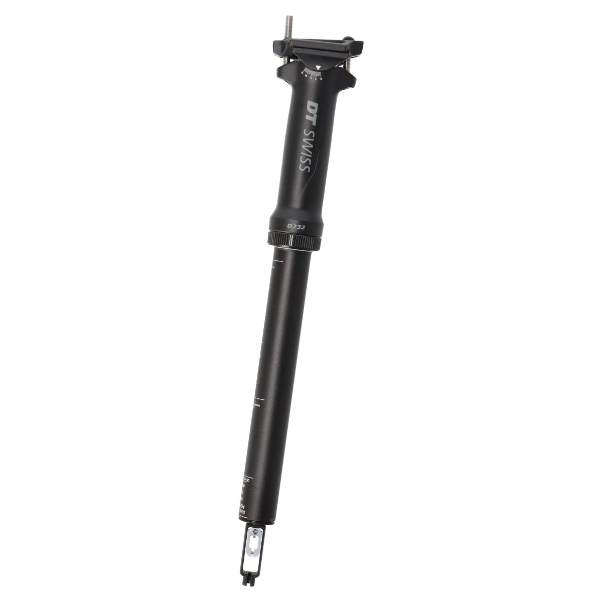 DT Swiss D 232 Teleskopsattelstütze | 30,9 mm Ø | 60 mm Hub | 400 mm | inkl. Remote - RAAAD.de