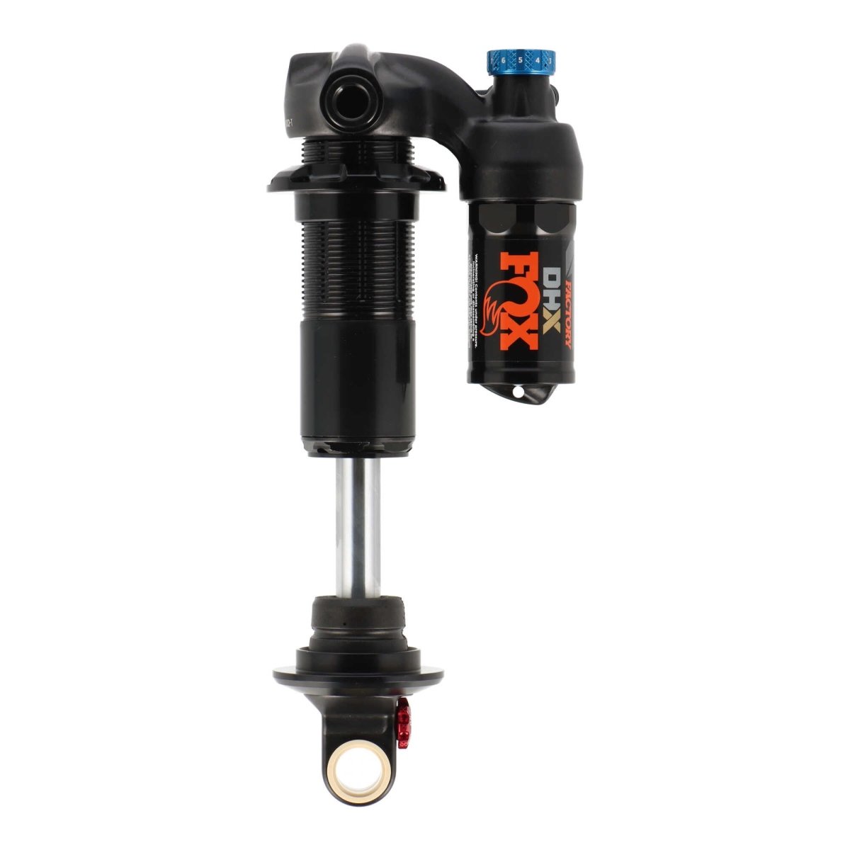 FOX DHX Factory Stahlfederdämpfer 185x55 mm | Trunnion | 2 - Pos Lockout | Modell 2024 (ohne Stahlfeder) - RAAAD.de