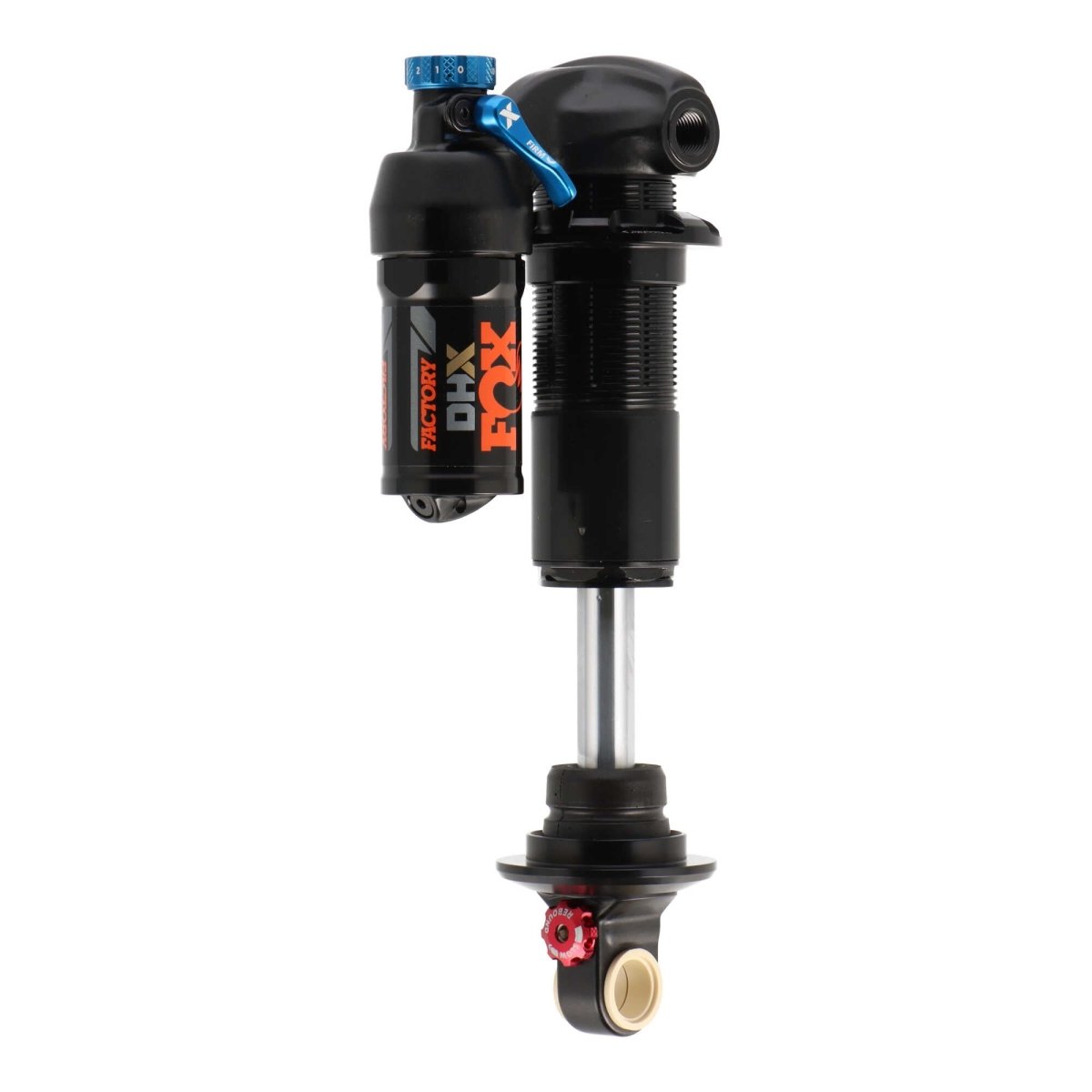 FOX DHX Factory Stahlfederdämpfer 185x55 mm | Trunnion | 2 - Pos Lockout | Modell 2024 (ohne Stahlfeder) - RAAAD.de
