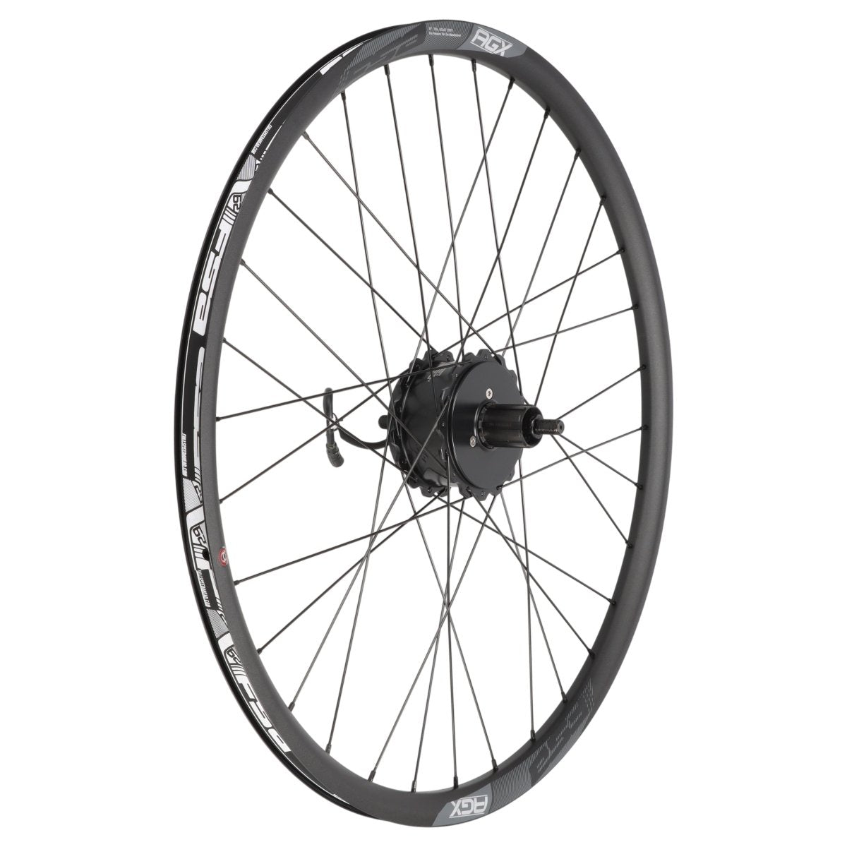 FSA AGX Alloy | 28 Zoll Laufradsatz mit Motor | Disc 6-Loch | X-Series X35-M1C-EU Hinterradantrieb - RAAAD.de