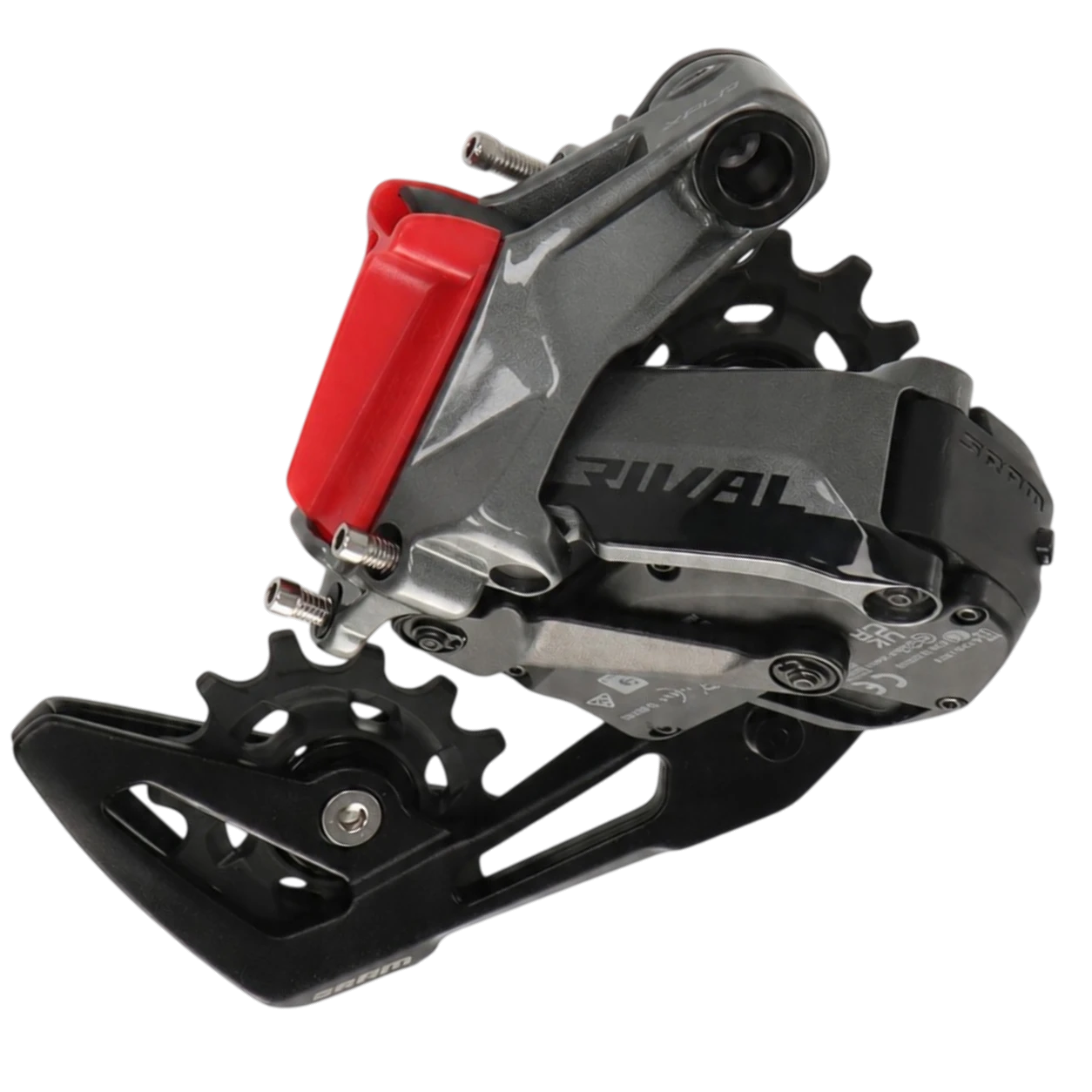 SRAM Rival XPLR eTap AXS Schaltwerk | 12-fach | max. 44 Zähne | elektrisch | Rennrad, Gravel (ohne Akku)