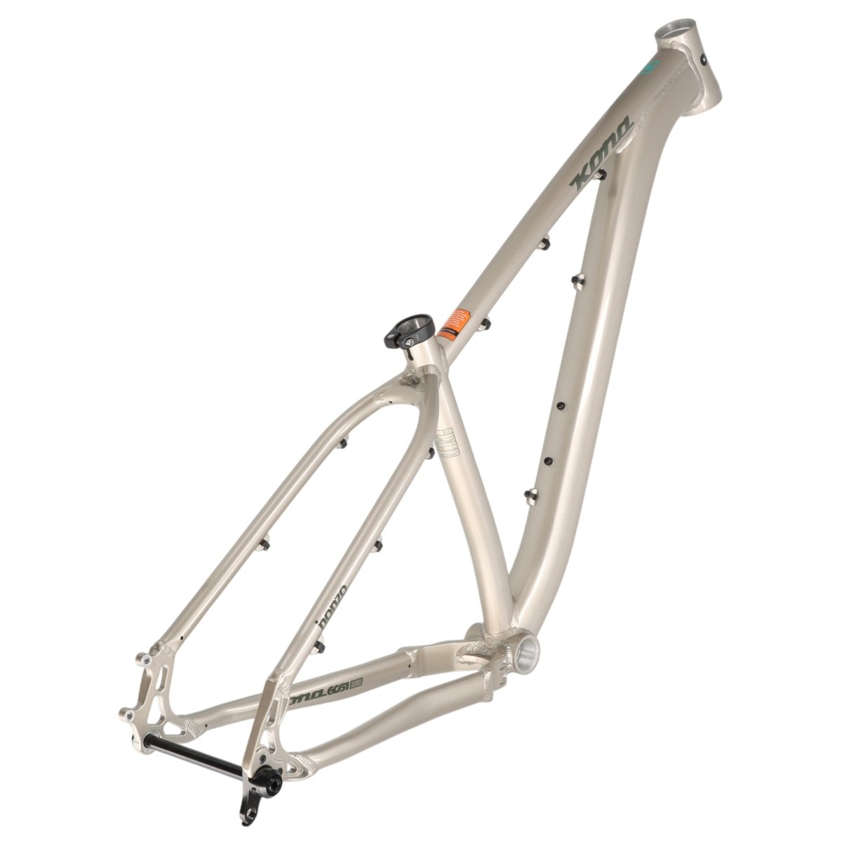 Kona Honzo Rahmen 29" | Modell 2022 | Alu | Rahmenset Trailbike Hardtail | Silber - RAAAD.de
