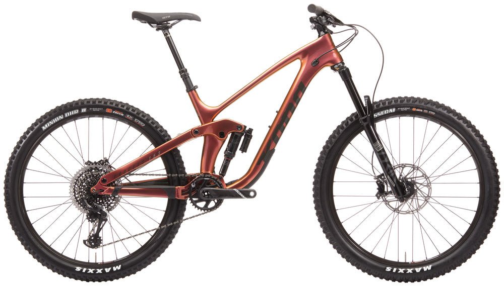 Kona Process 153 CR/DL 27.5" Rust | Carbon Enduro Rahmenset | RockShox Super Deluxe Ultimate | Größe XL - RAAAD.de