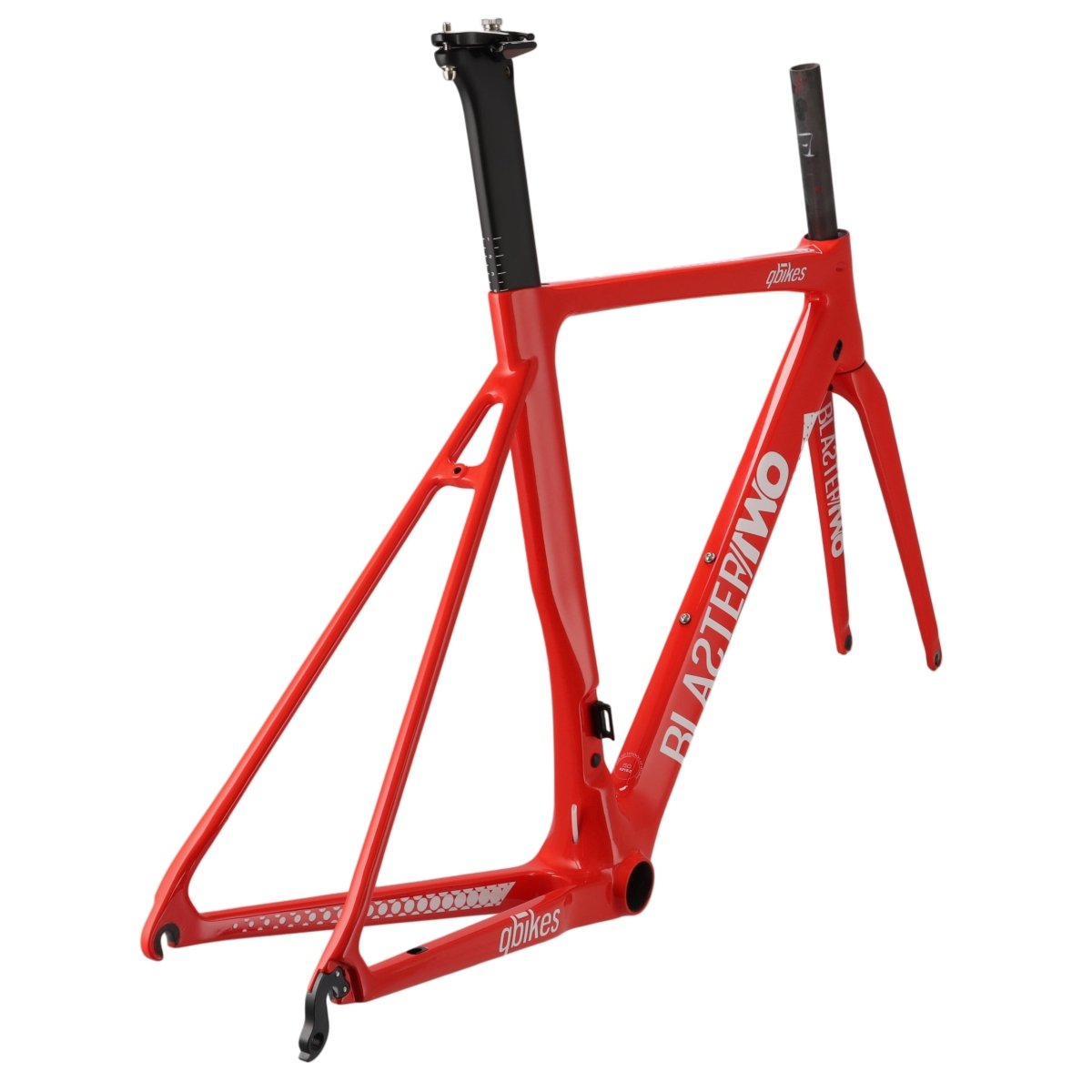 Q - Bikes Blaster TWO Carbon Rahmenset | Aero | Felgenbremsen | Orange - RAAAD.de