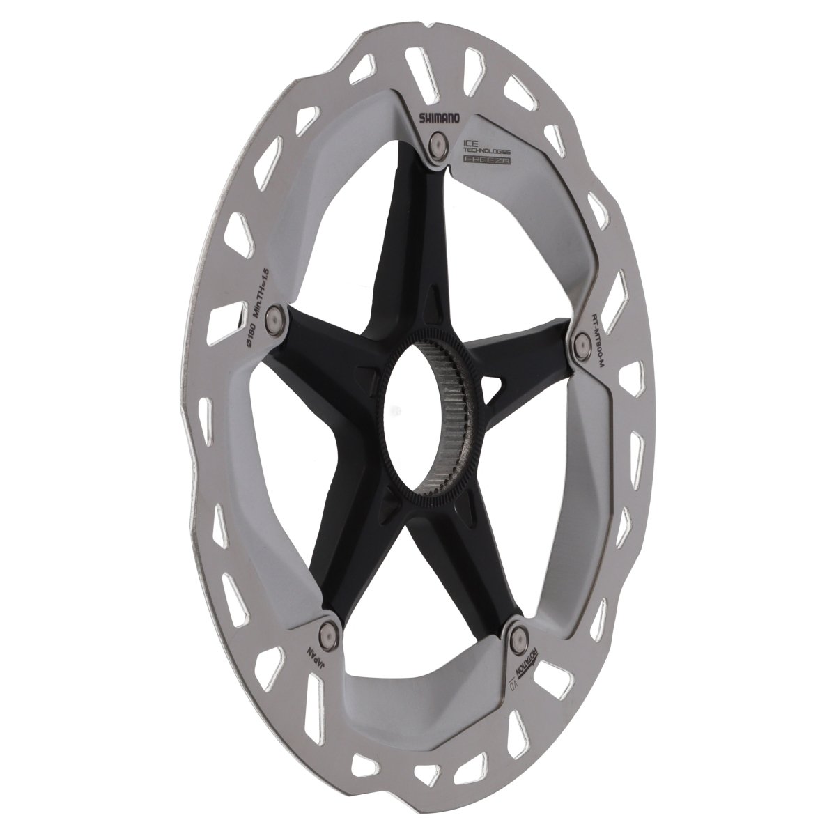 Shimano Deore XT RT-MT800 Bremsscheibe 180 mm | Center Lock | Ice Technologies Freeza | inkl. Lockring - RAAAD.de