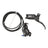 SRAM DB8 Scheibenbremse hinten Mineralöl schwarz matt ohne MMX Klemme (1650 mm Leitung) - RAAAD.de