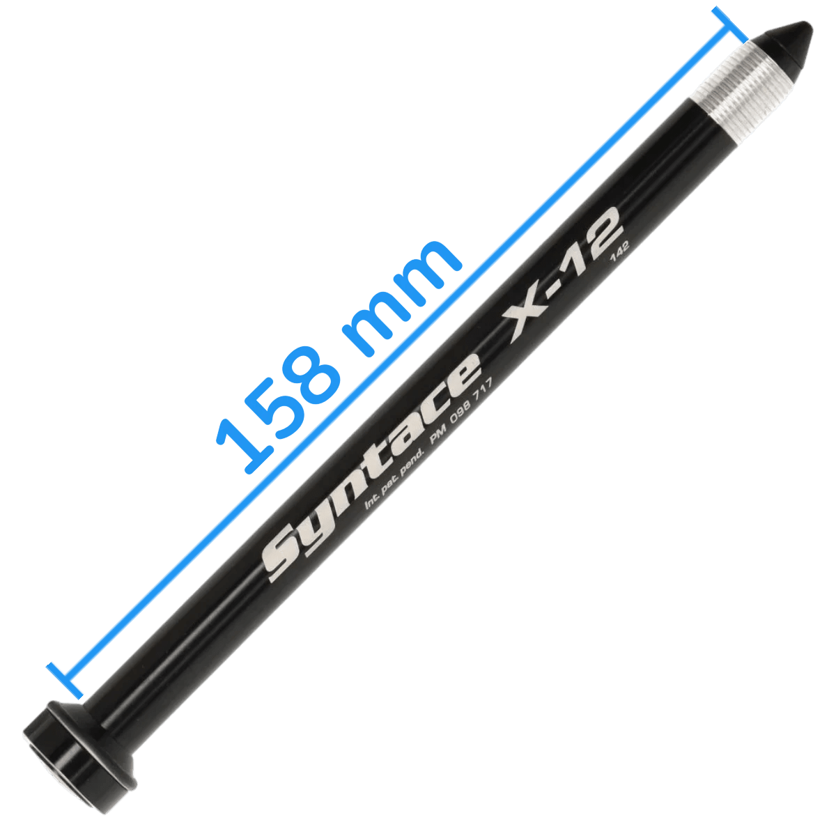Syntace X - 12 Steckachse 142 mm | M12x1.0 | Hinterrad - RAAAD.de
