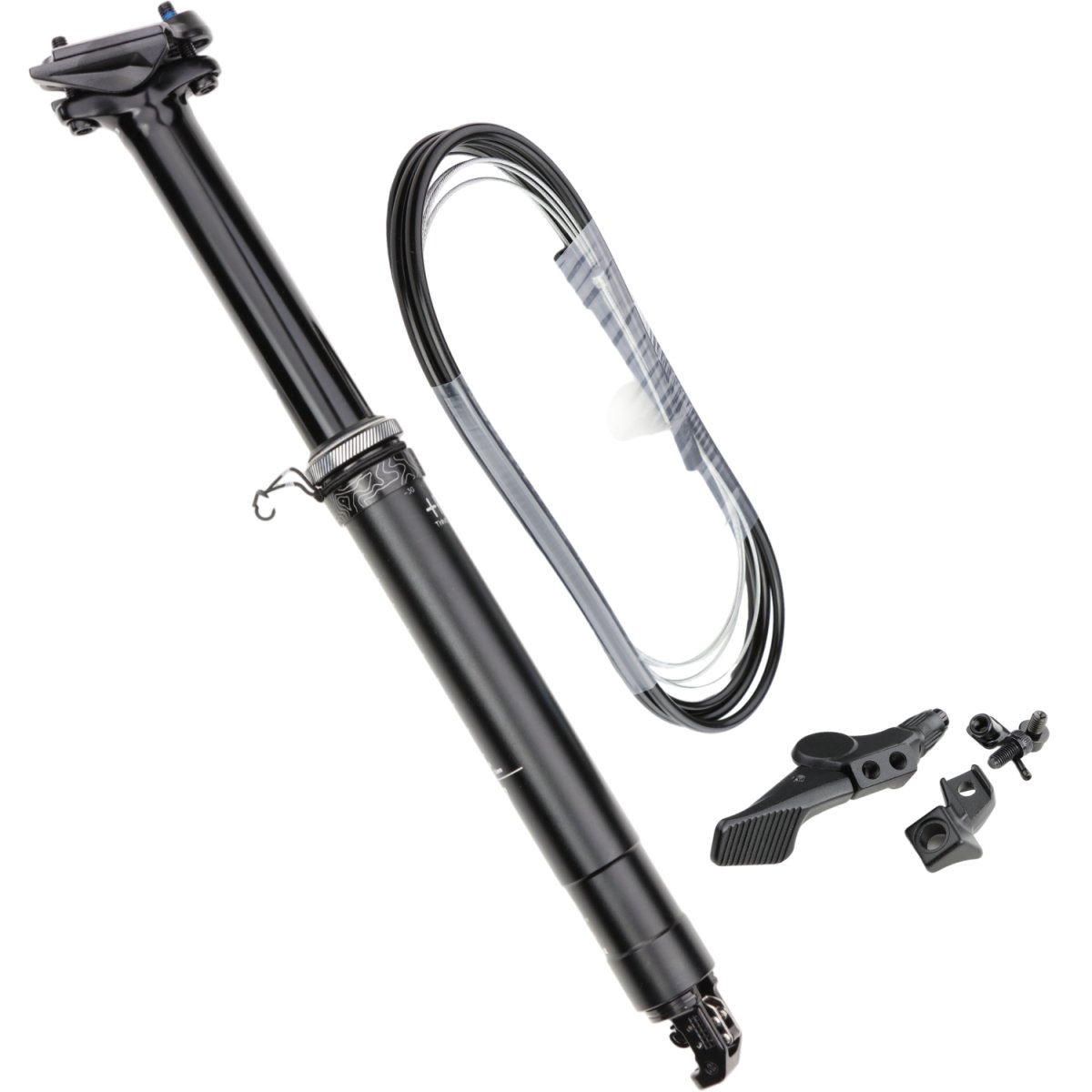 TRANZX Vario Sattelstütze 31.6 mm Hub 170 mm inkl. I-Spec EV Remote - RAAAD.de