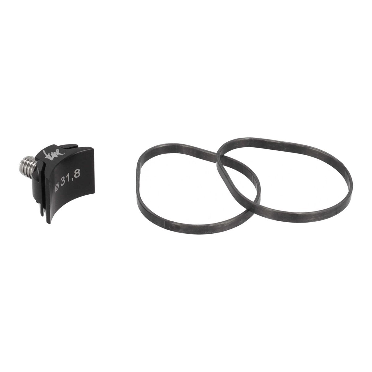 Tune Würger Skyline Sattelklemme 31.8 mm Carbon schwarz (5 Gramm) - RAAAD.de