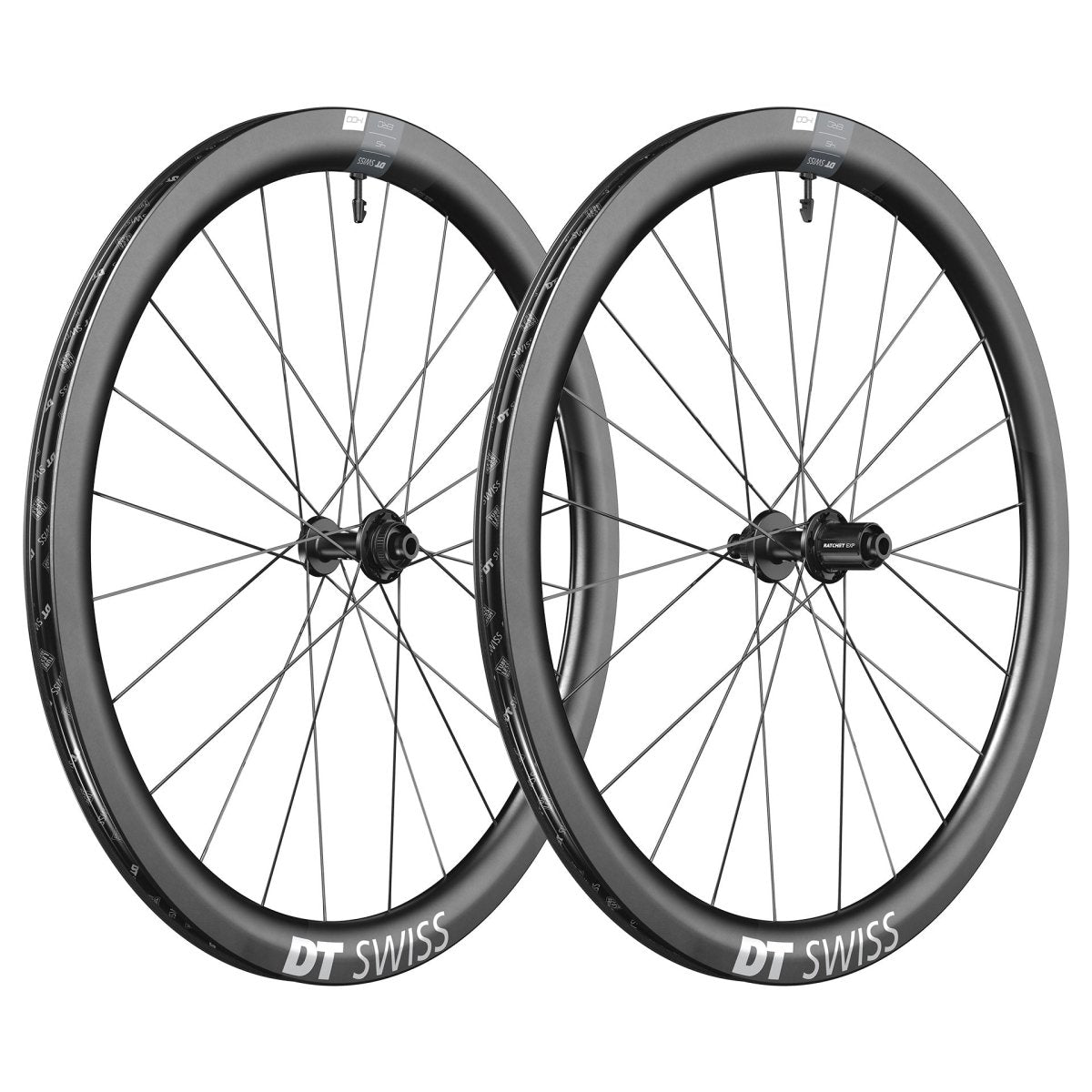 DT Swiss ERC 1400 DICUT 45 Laufradsatz Carbon Centerlock - RAAAD.de