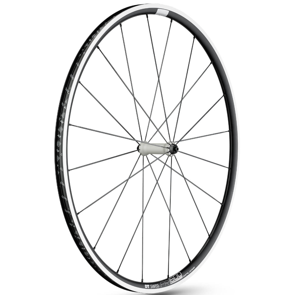 DT Swiss Vorderrad PR 1600 SPLINE 23 28 Zoll 5x100 mm Rennrad Felgenbremsen - RAAAD.de