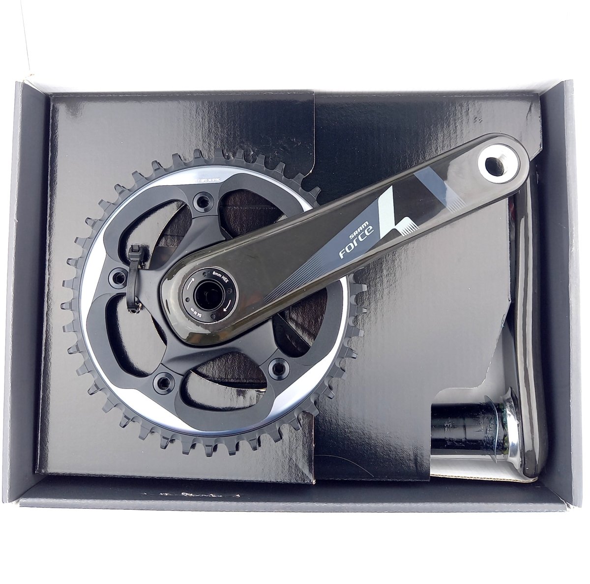 SRAM Force 1 Kurbel BB30 / PF30 Carbon 175 mm 42T (1x11-fach) - RAAAD.de